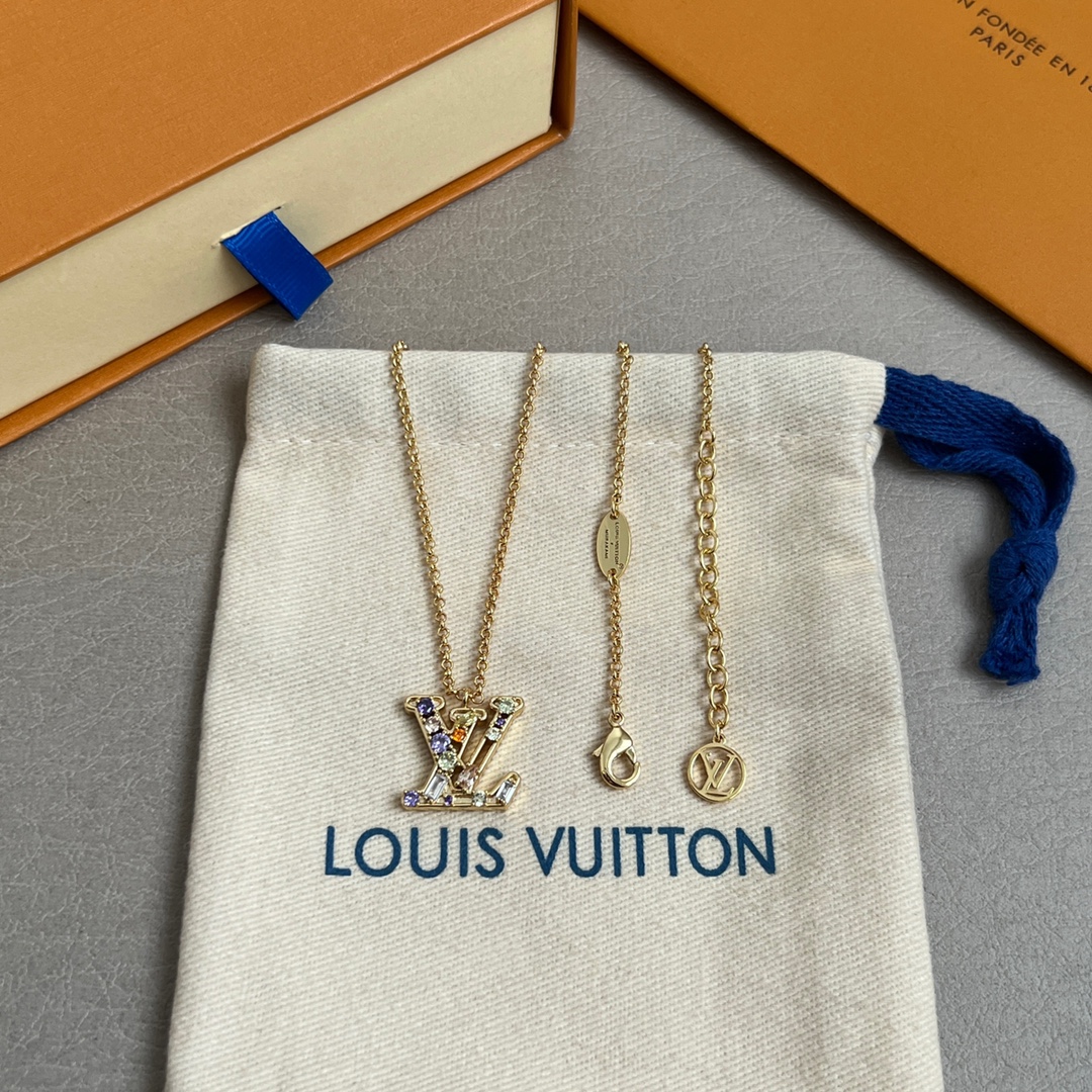 Louis Vuitton Jewelry Necklace Unique design retro avant-garde - SUPER-MIRROR
