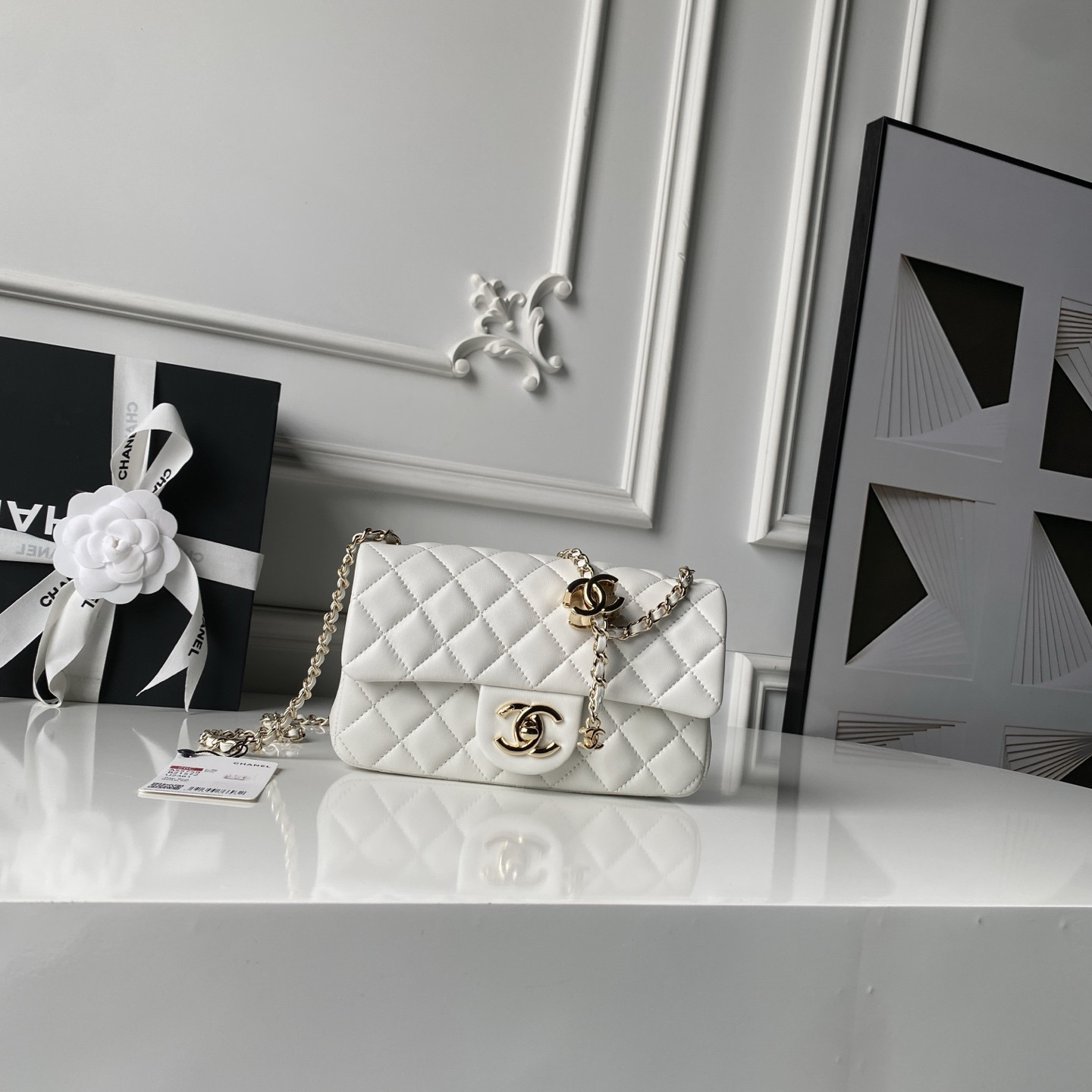 Chanel Classic Flap Handbag CF AS5758 18x13x7cm #7 - Image 2