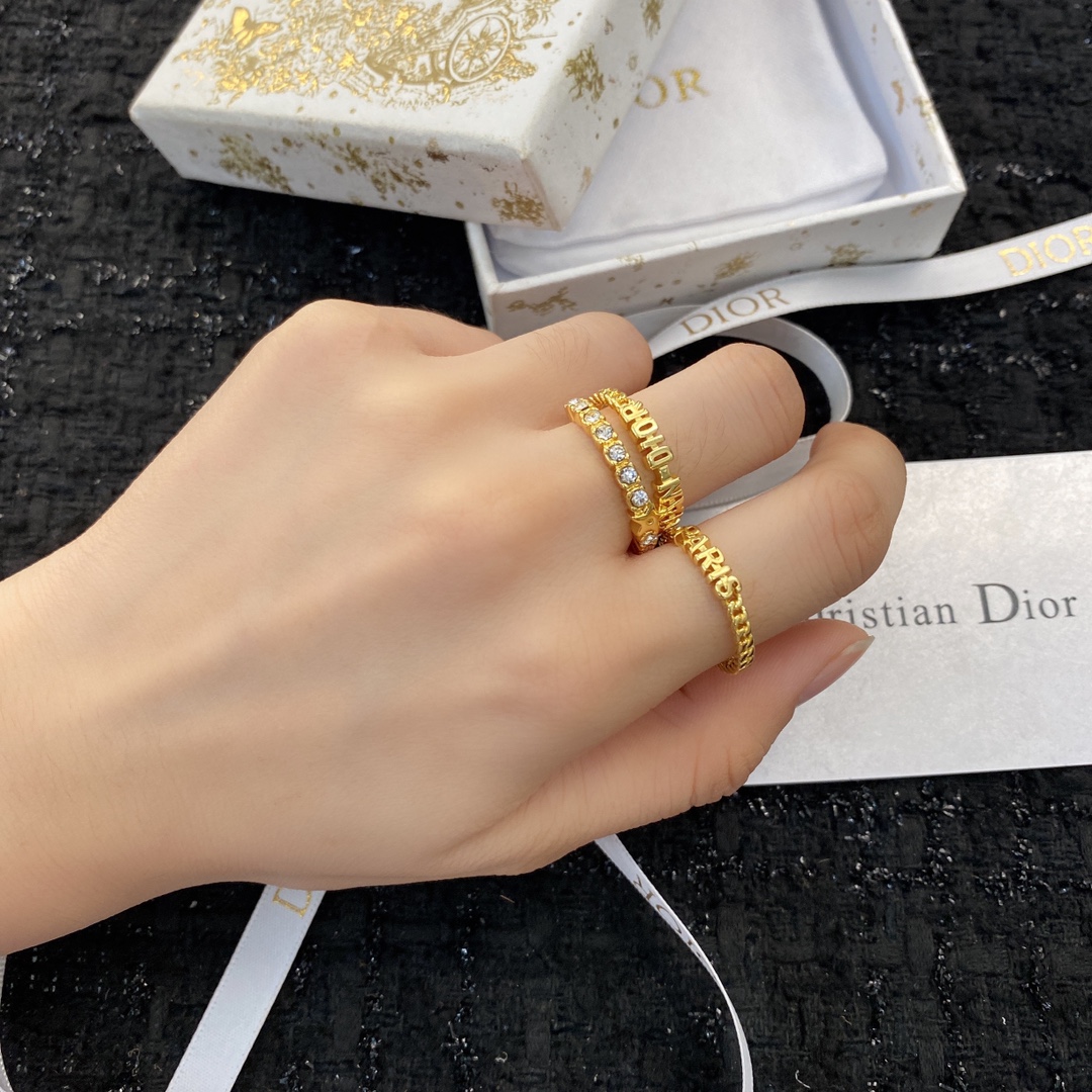 Dior Jewelry Rings Dior logo simple and generous - PONI - Image 7