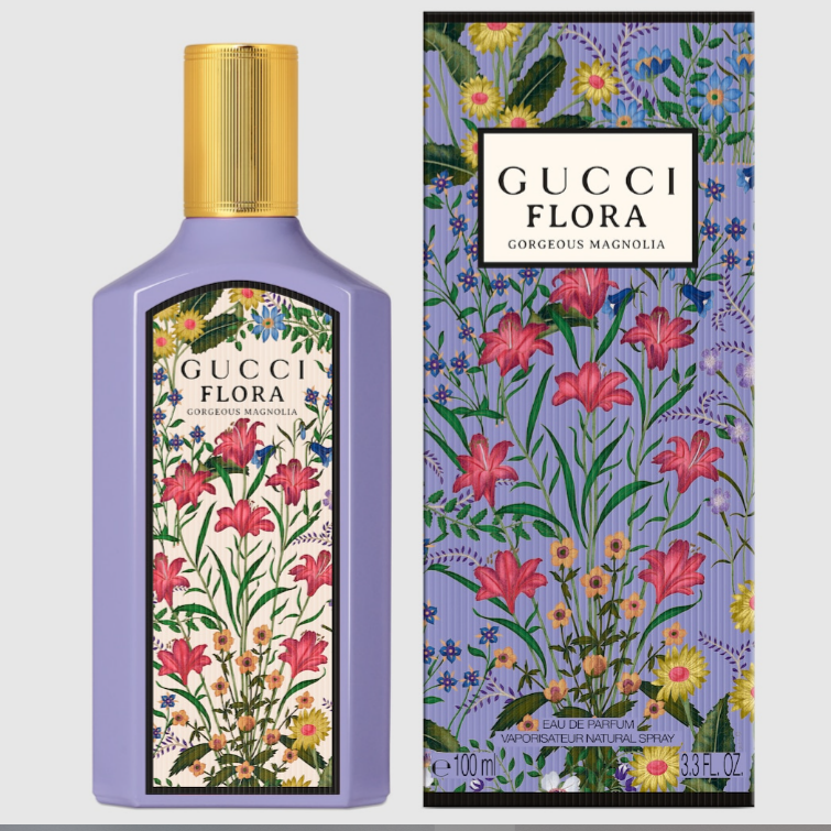 Gucci Flora Gorgeous Magnolia, 100ml, eau de parfum(Inspired Fragrance) - Image 2