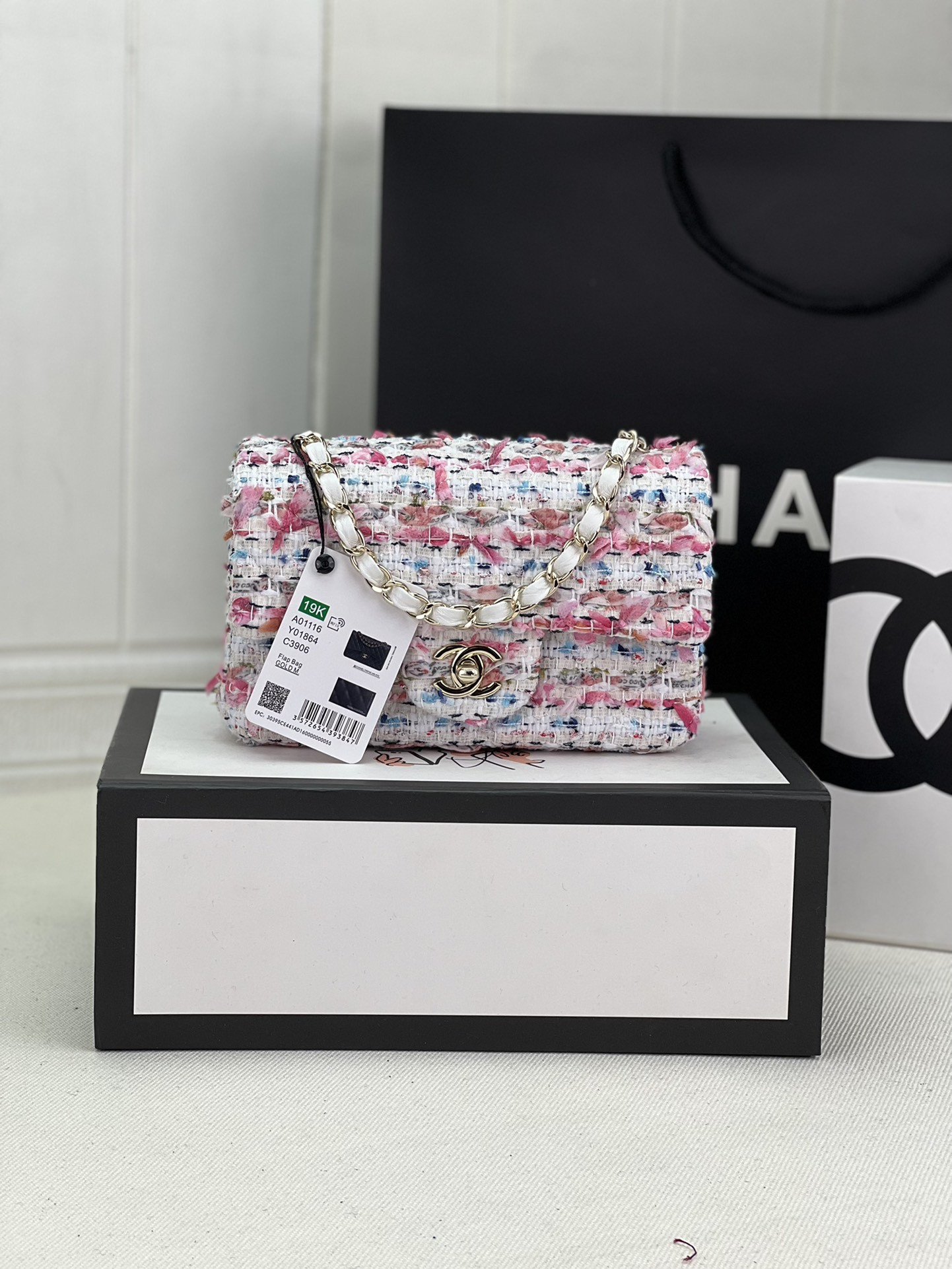 CHANEL MINI CLASSIC 11.12 HANDBAG 20 12 * 20 * 6 cm #8