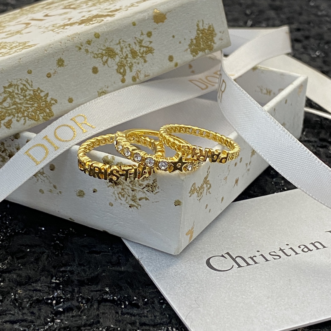 Dior Jewelry Rings Dior logo simple and generous - PONI - Image 3