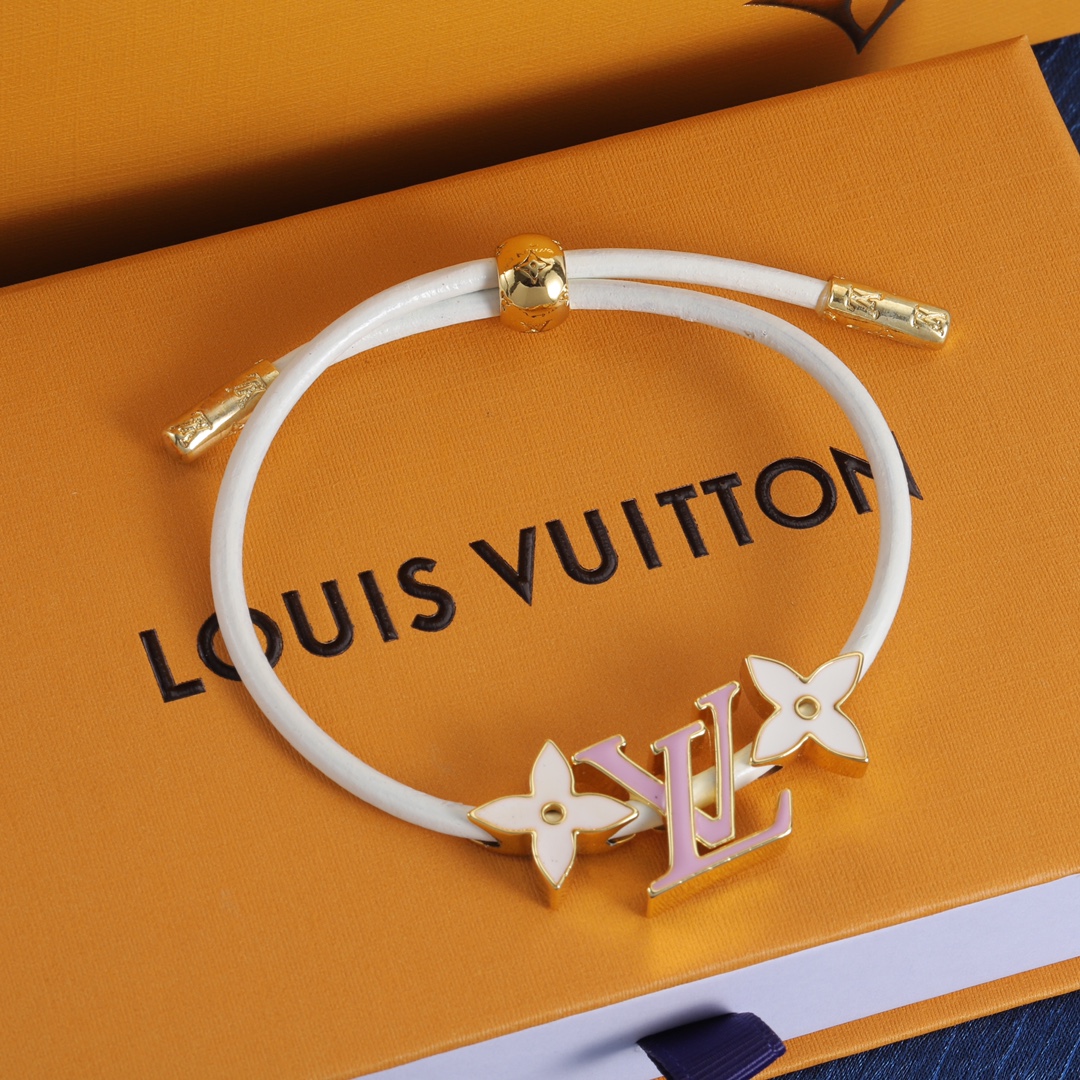 Louis Vuitton Jewelry Bracelets  logo design advanced - SUPER-MIRROR