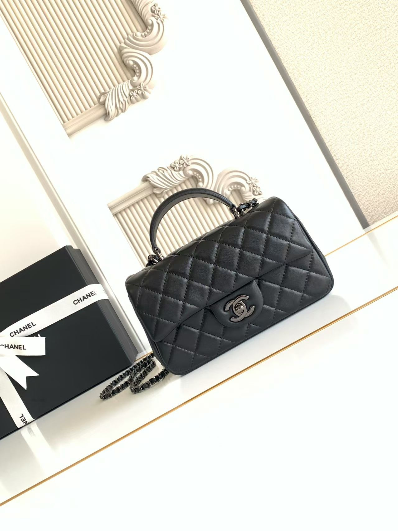 CHANEL Mini CF handle AS1116 (20*12*6cm)#2 - Image 2