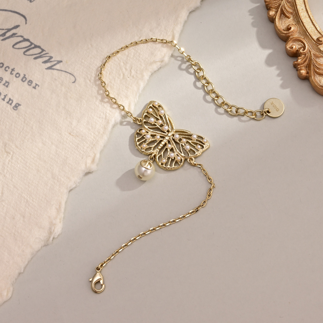 Dior Jewelry Bracelets Butterfly Pearl - PONI - Image 5