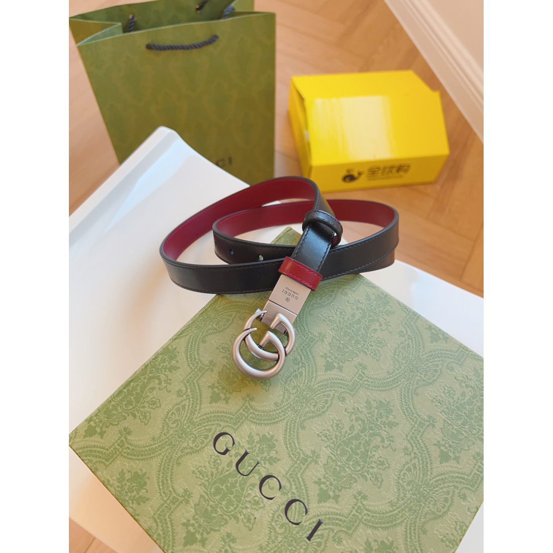 Gucci Classic Leather Women's Belt 20MM - Ultra-Collection - Image 5