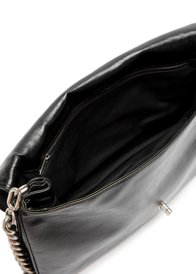 Balenciaga BB Soft Large Flap Leather Shoulder Bag 748488 - Image 5