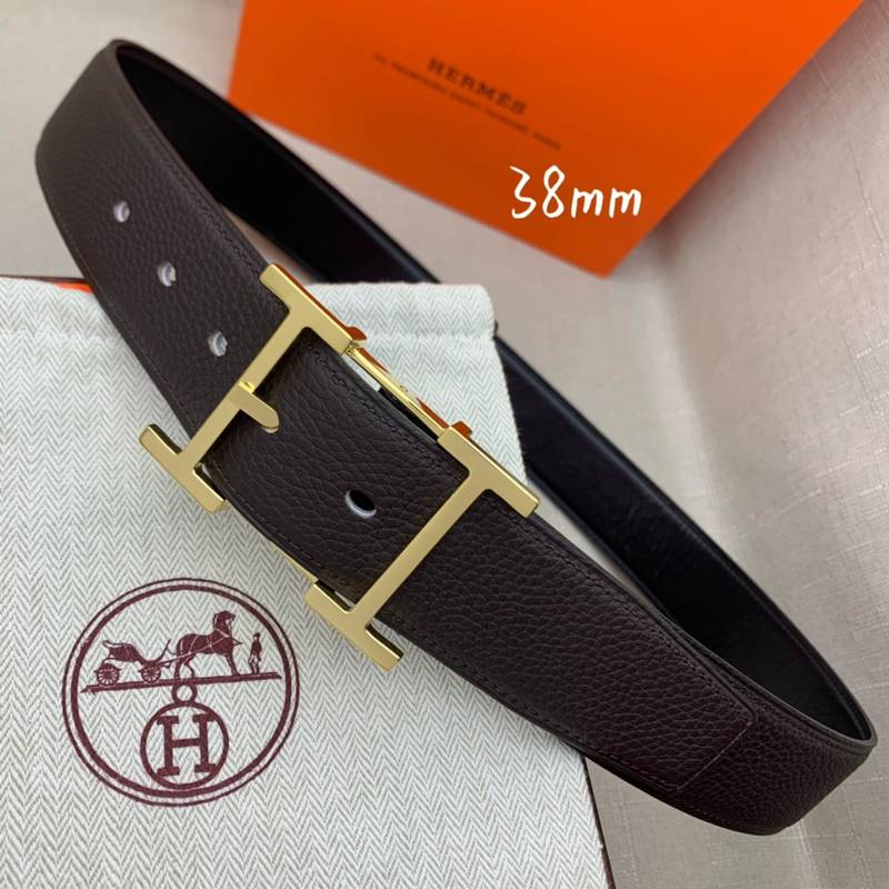 Hermes H Belt Buckle Reversible Black For Women, Women Belt #7 - Image 8