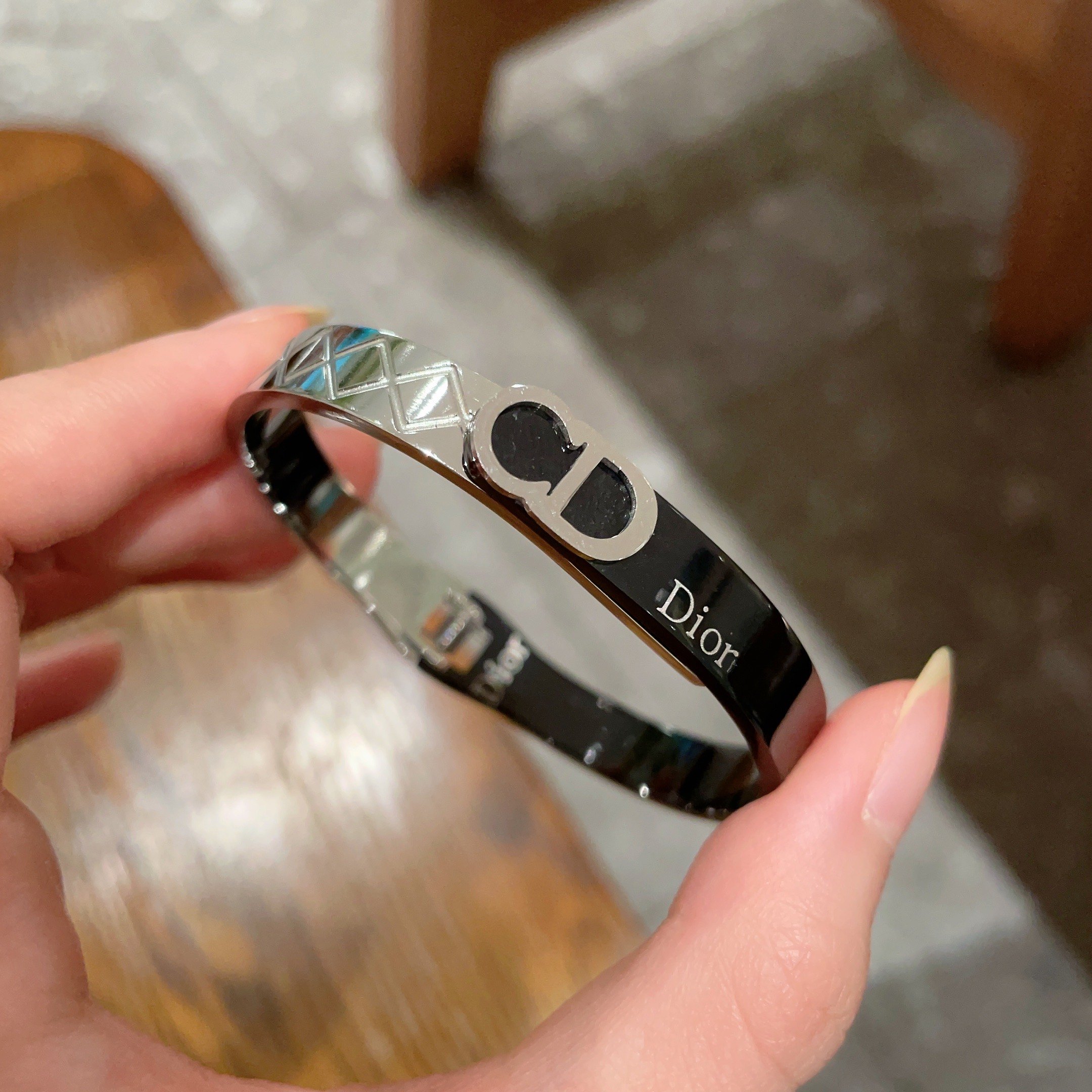 Dior Jewelry Bangle Dior new beautiful open bracelet can be salty but sweet - PONI - Image 3