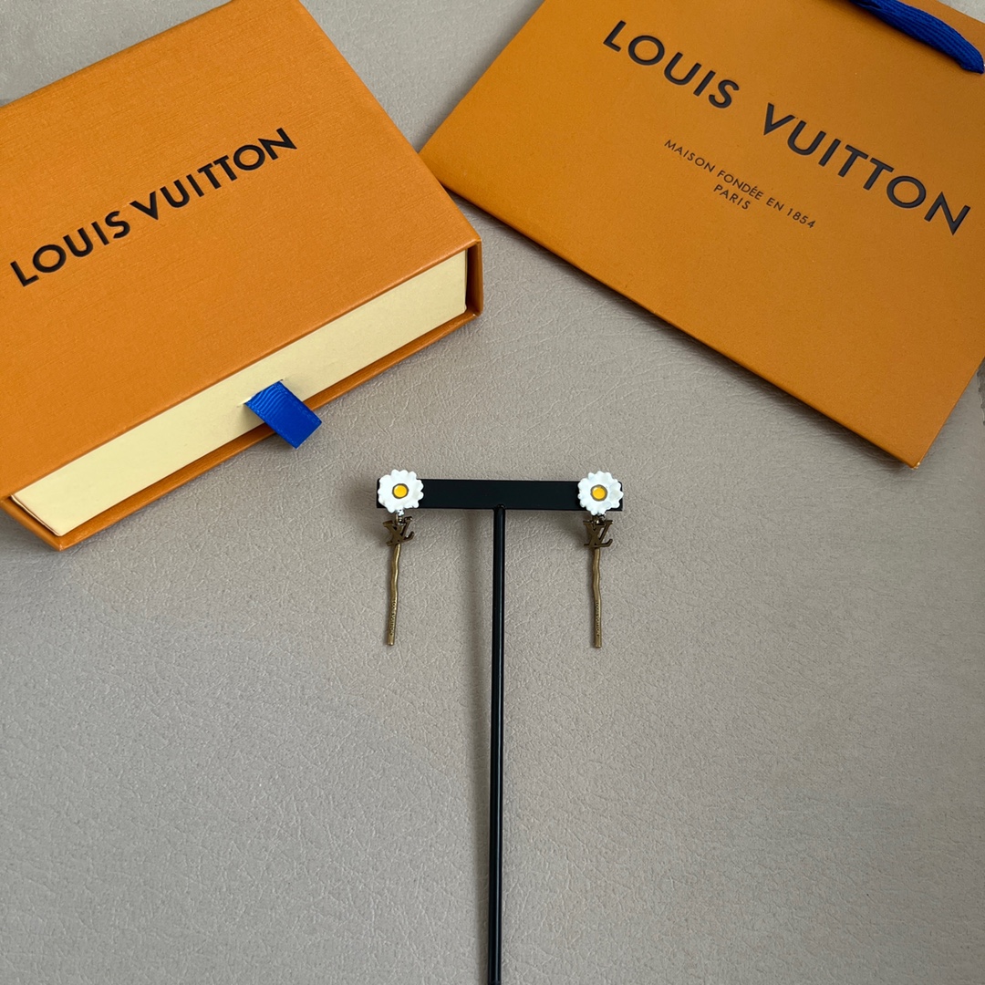 Louis Vuitton Jewelry Earring Daisies in the Sunshine - SUPER-MIRROR