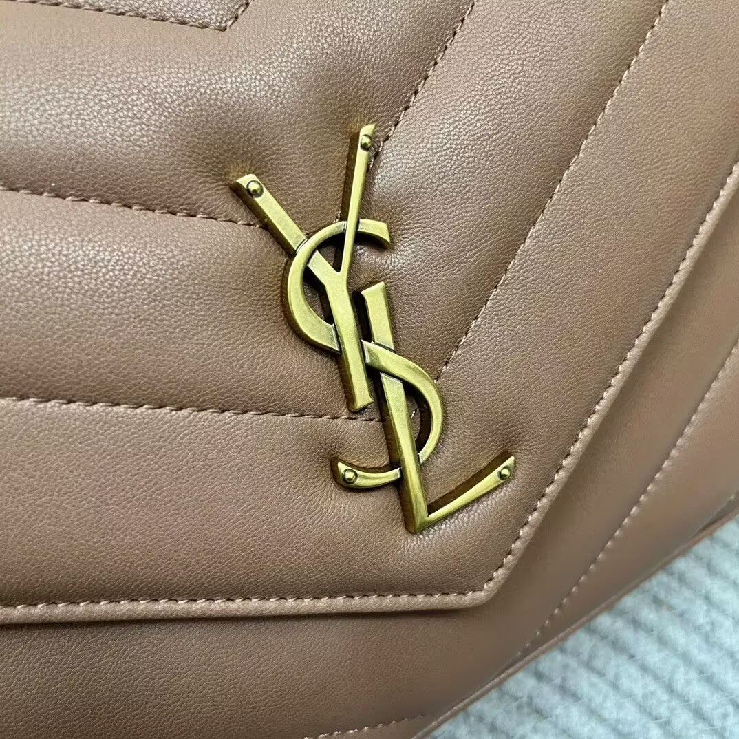 YSL LOULOU medium in MATELASS lambskin 29x17x8cm #3 - Image 7