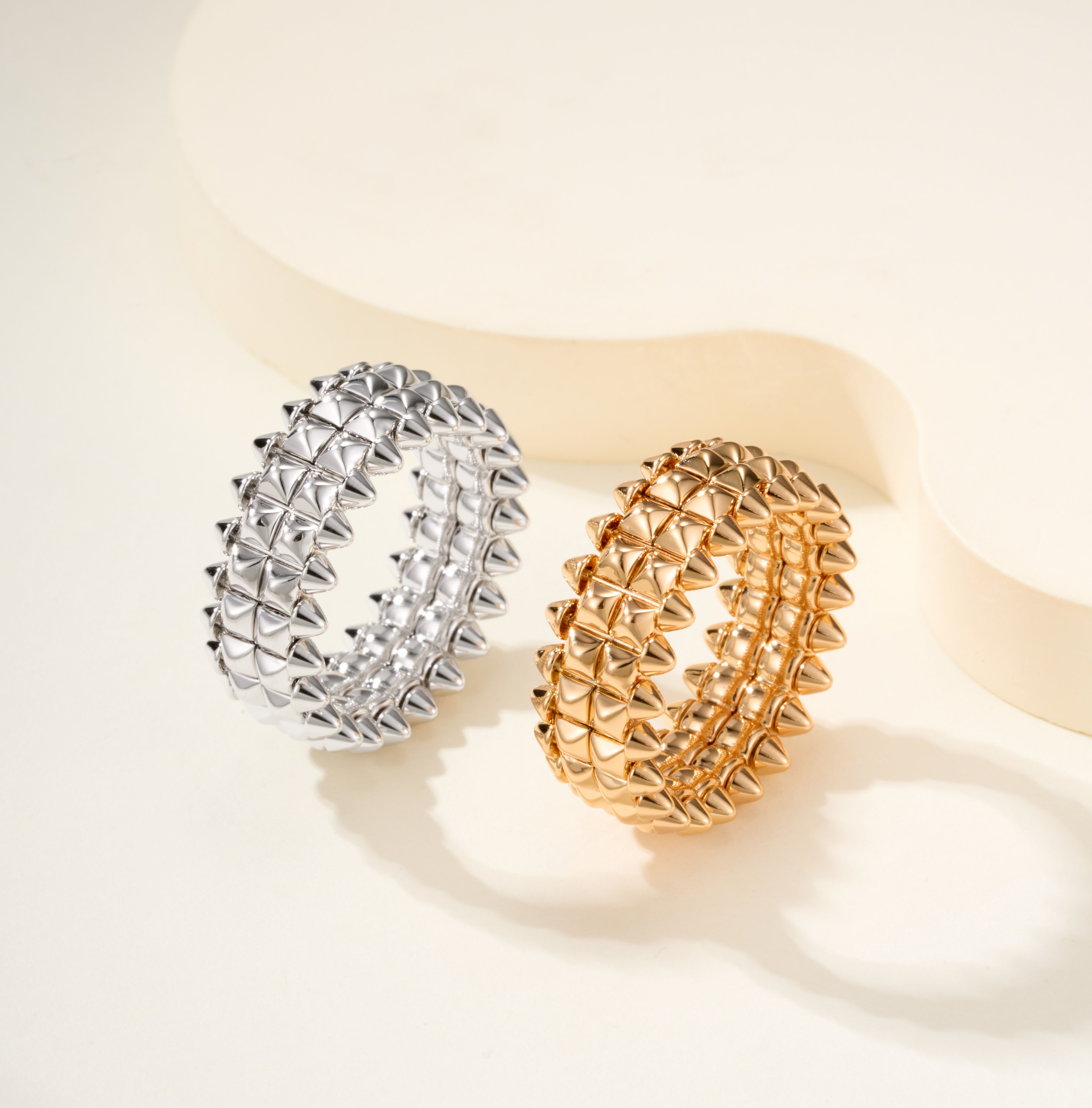 Cartier Clash Rivet Rings - SUPER-MIRROR