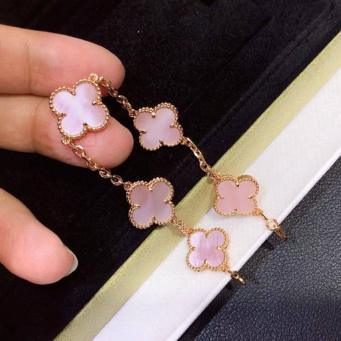 Van Cleef & Arpels Vintage Alhambra Bracelet - SUPER-MIRROR