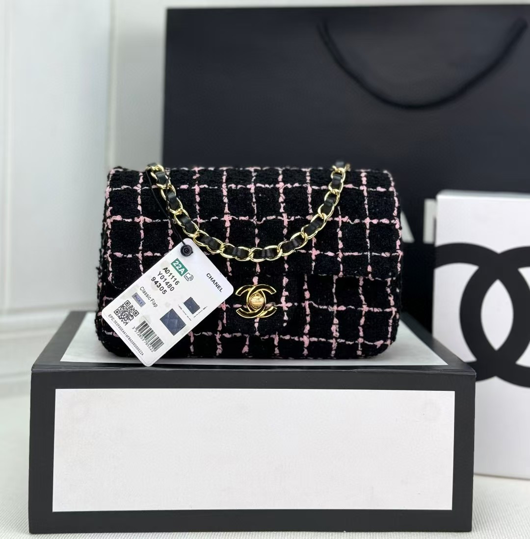 CHANEL MINI CLASSIC 11.12 HANDBAG 20 12 * 20 * 6 cm #9
