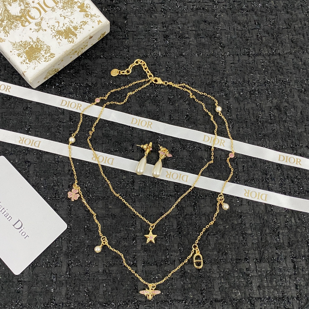 Dior Jewelry Necklace Double tassels - PONI - Image 7