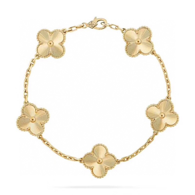 Van Cleef & Arpels Vca Five Flower Bracelet - SUPER-MIRROR
