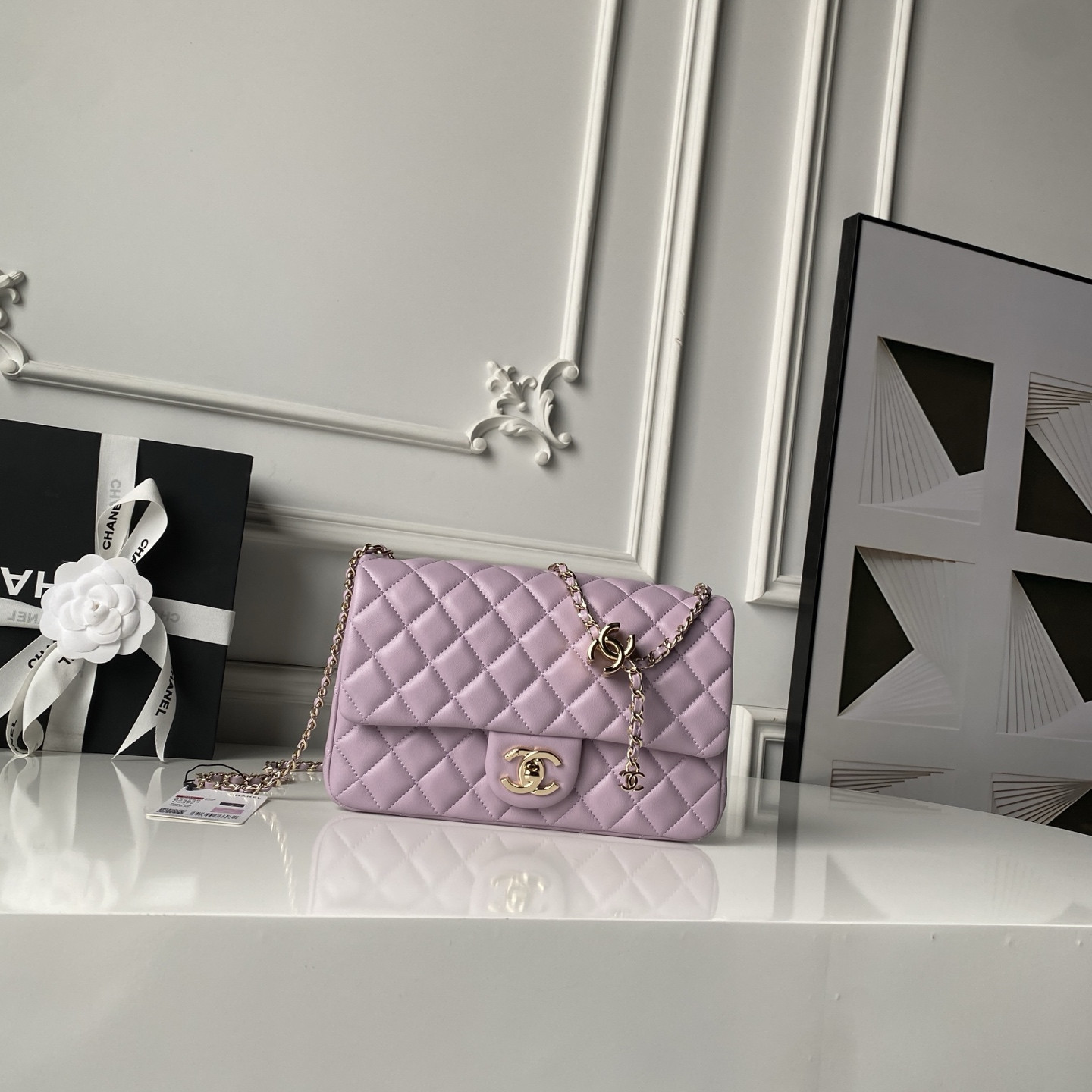 Chanel Classic Flap Handbag CF AS5756 14.5x23.5x7cm #3