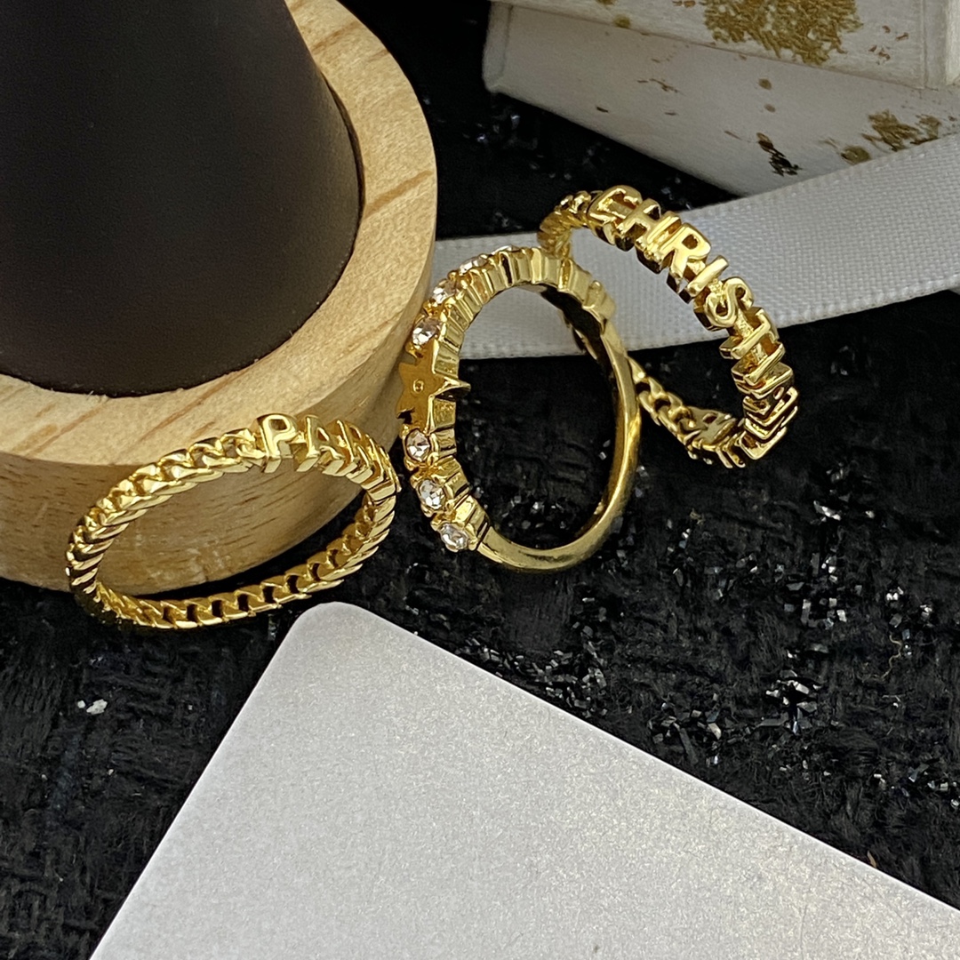 Dior Jewelry Rings Dior logo simple and generous - PONI - Image 4