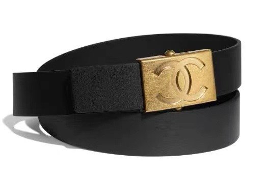 Chanel Belt With Ribbon Buckle Black Women Belt #1 - Image 6