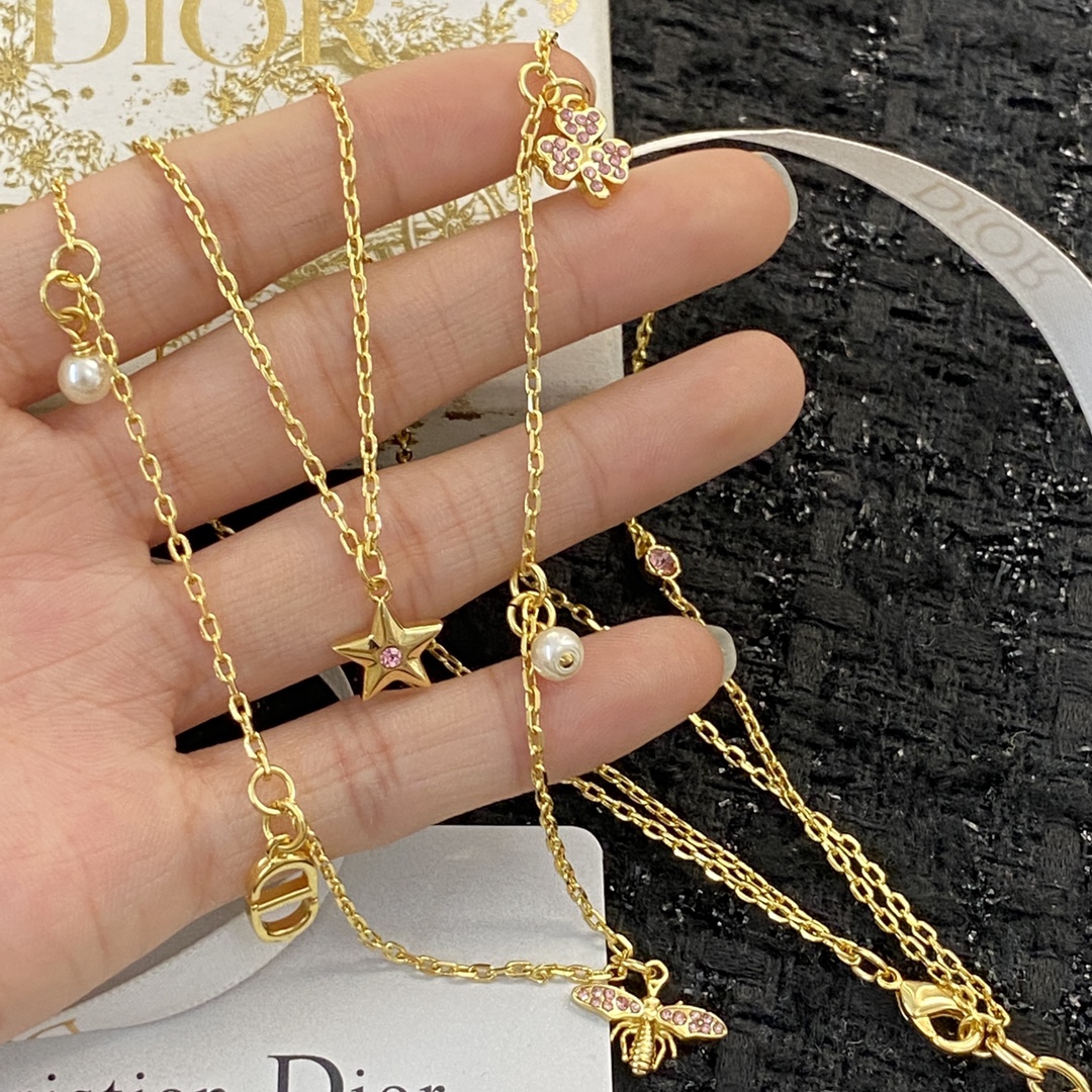 Dior Jewelry Necklace Double tassels - PONI - Image 6