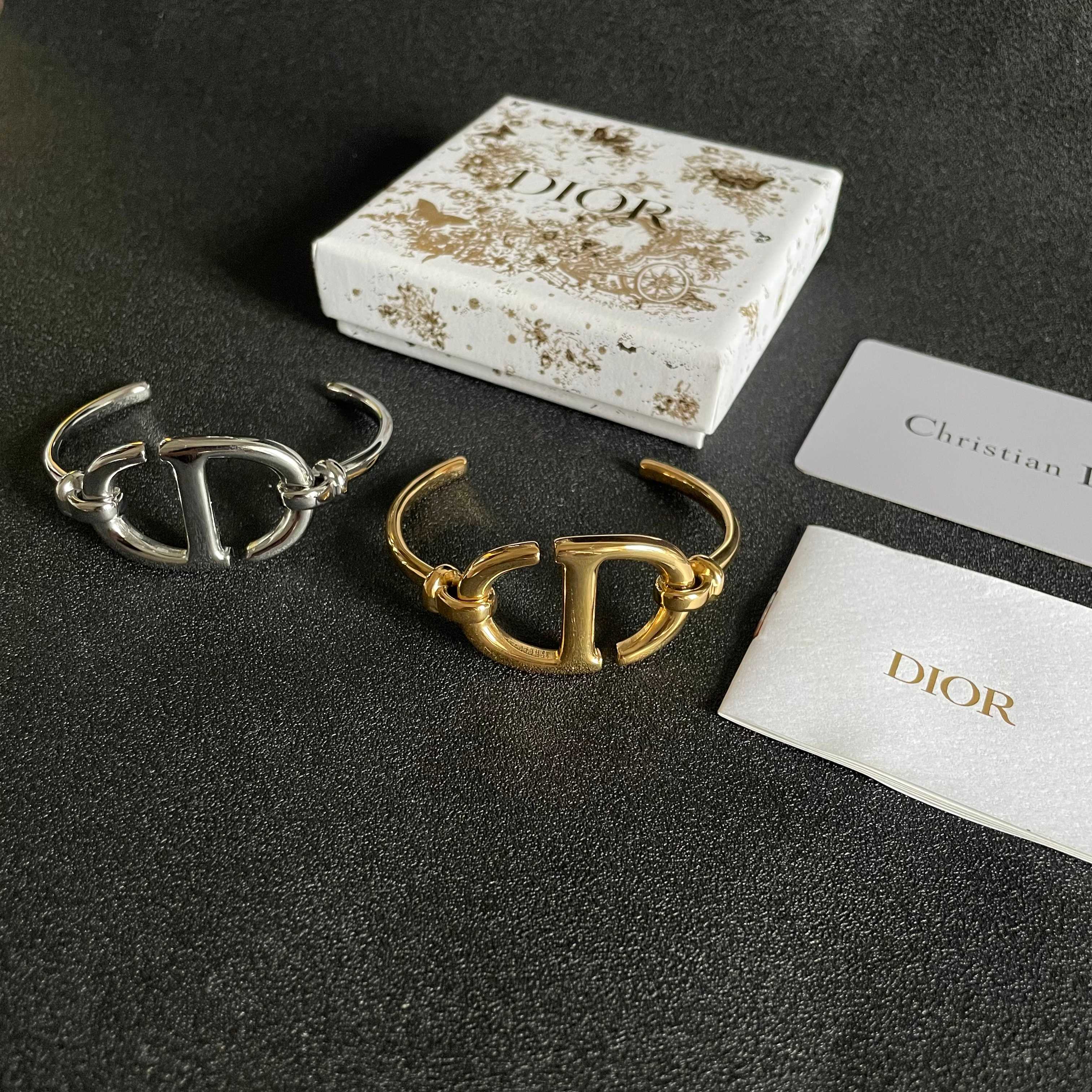 Dior Jewelry Bangle Dior salt sweet CD letter bracelet - PONI