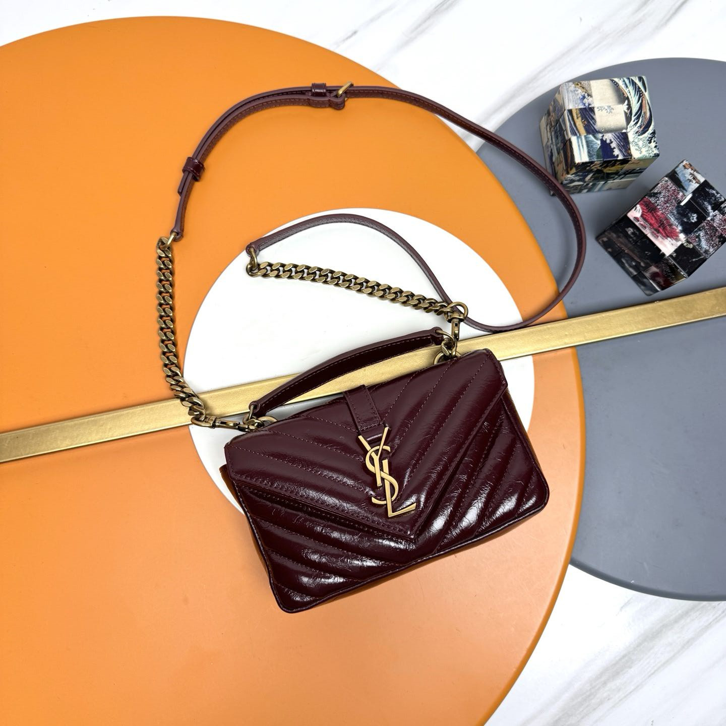 YSL Loulou college mini 20x13x3cm #2 - Image 2