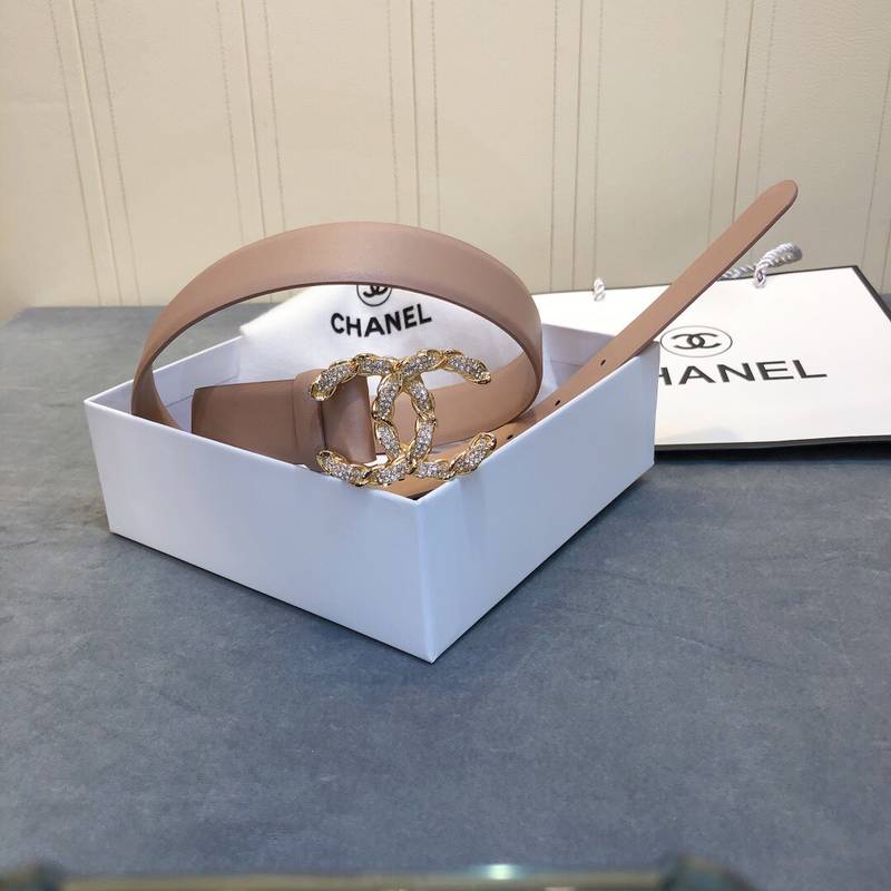 Chanel Belt With Double C Buckle Beige Women Belt #2 - Image 3