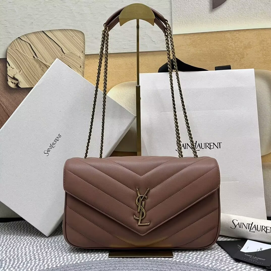 YSL LOULOU medium in MATELASS lambskin 29x17x8cm #3 - Image 2