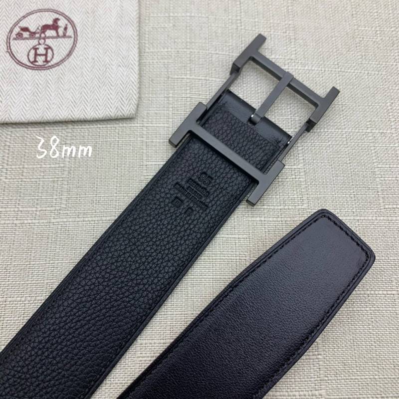 Hermes H Belt Buckle Reversible Black For Women, Women Belt #3 - Image 3