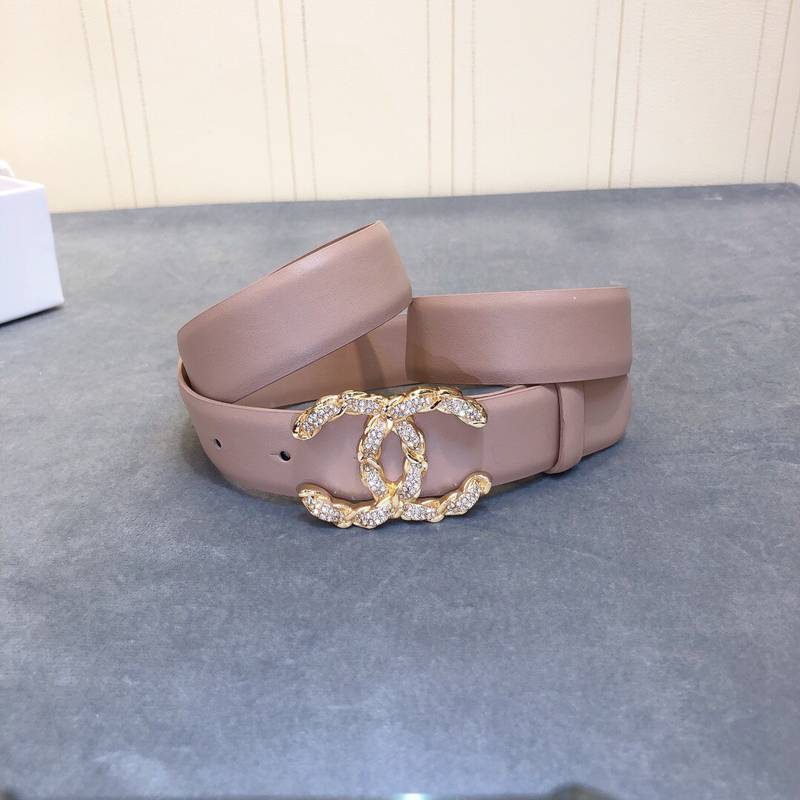 Chanel Belt With Double C Buckle Beige Women Belt #2 - Image 7