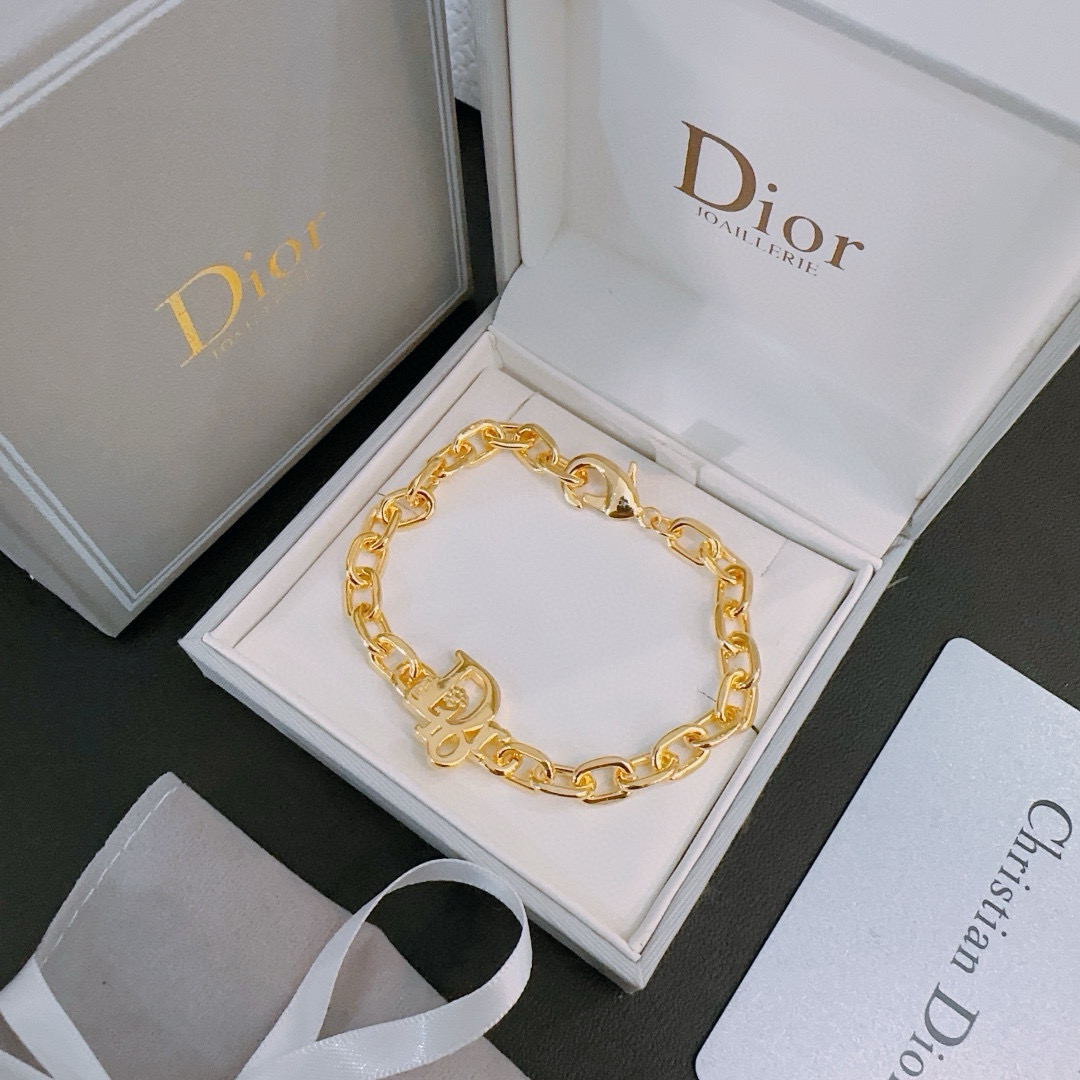 Dior Jewelry Bracelets Rock punk marcasite style retro elements trend Joker - PONI - Image 4
