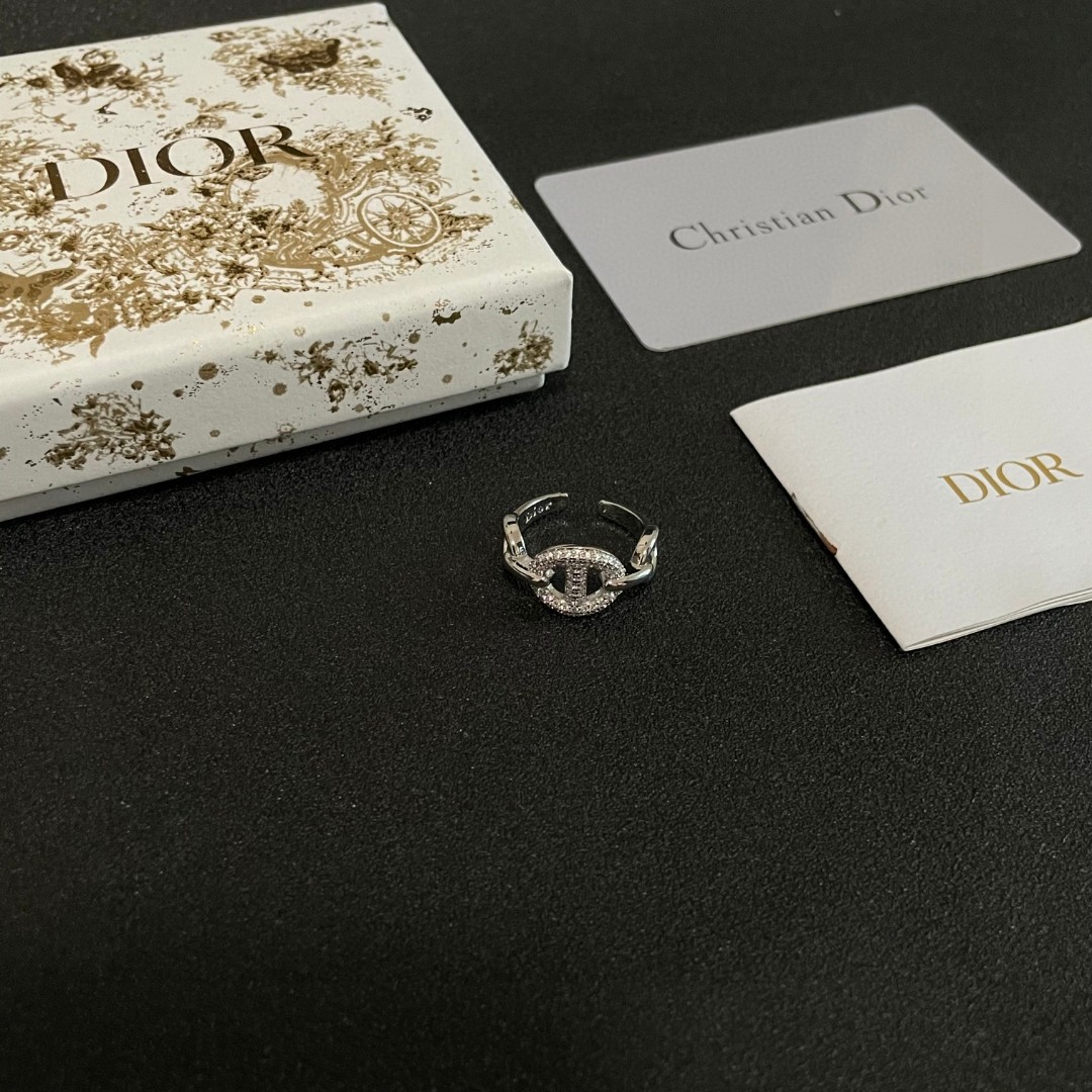 Dior Jewelry Rings CD diamond fashion series modeling - PONI - Image 8