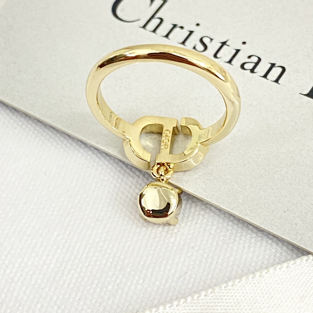 Dior Jewelry Rings  Dior Crystal Diamond CD Ring - PONI