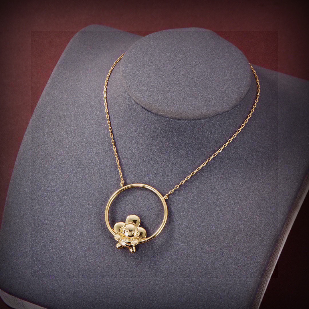 Louis Vuitton Jewelry Necklace Classic elements of street shooting in catwalk - SUPER-MIRROR