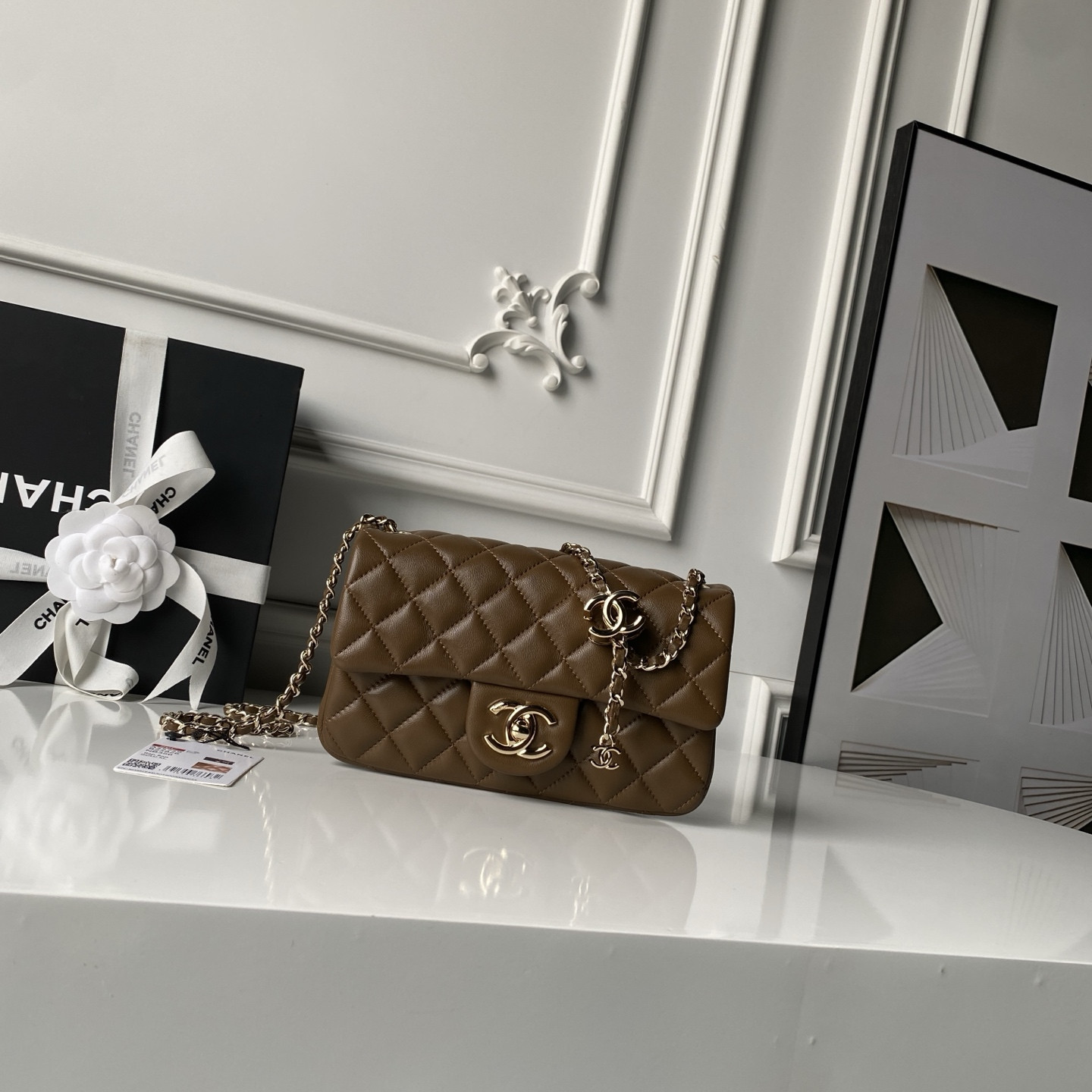 Chanel Classic Flap Handbag CF AS5758 18x13x7cm #11 - Image 2