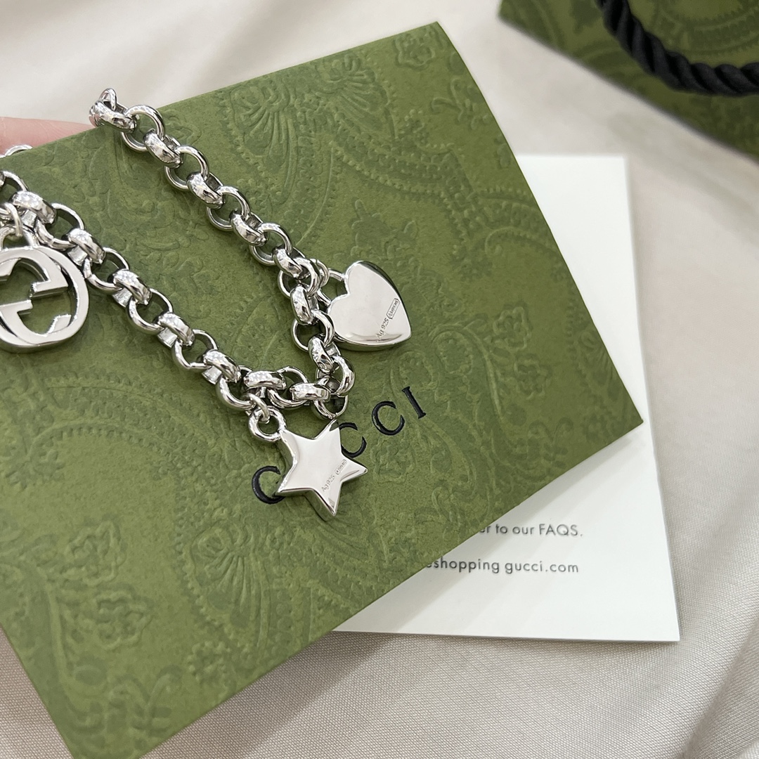 Gucci Jewelry Bracelets  Double G Star Love Bracelet