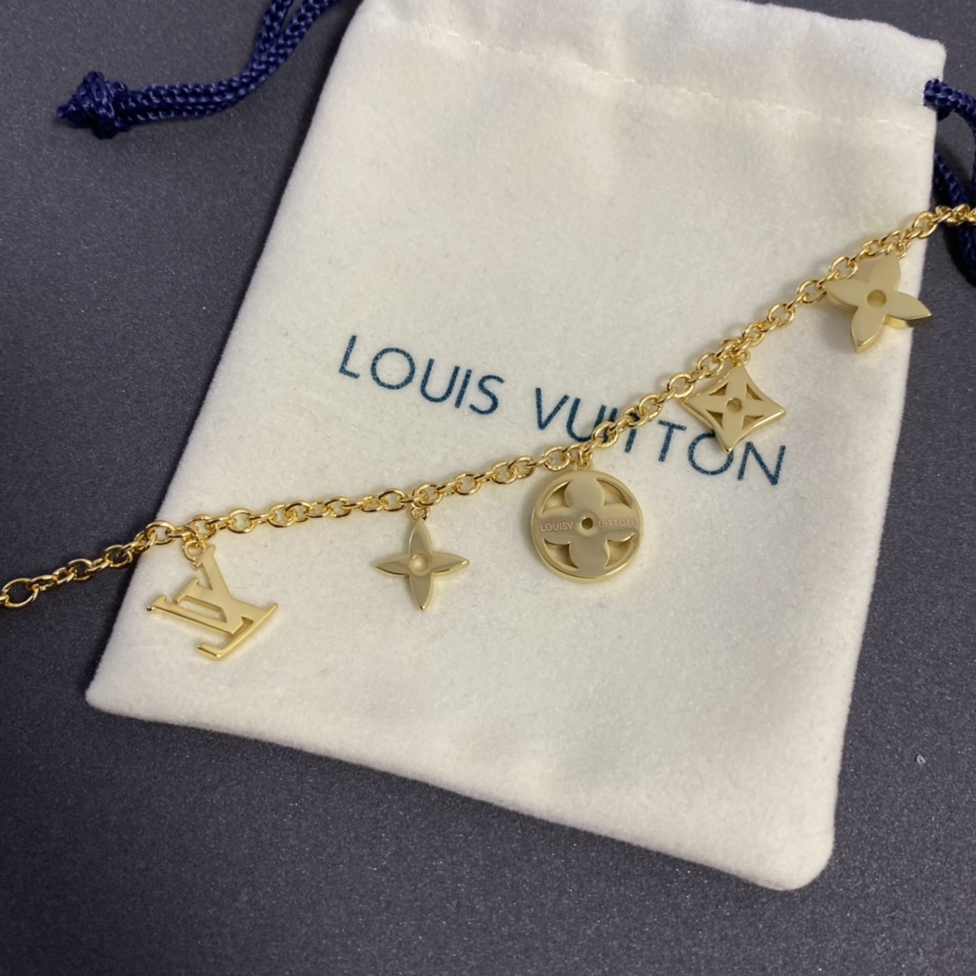 Louis Vuitton Jewelry Bracelets The logo design is full of atmosphere - PONI - Image 5