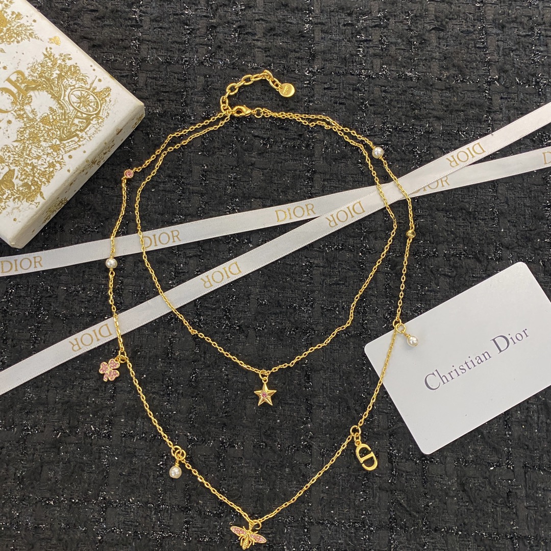 Dior Jewelry Necklace Double tassels - PONI - Image 4