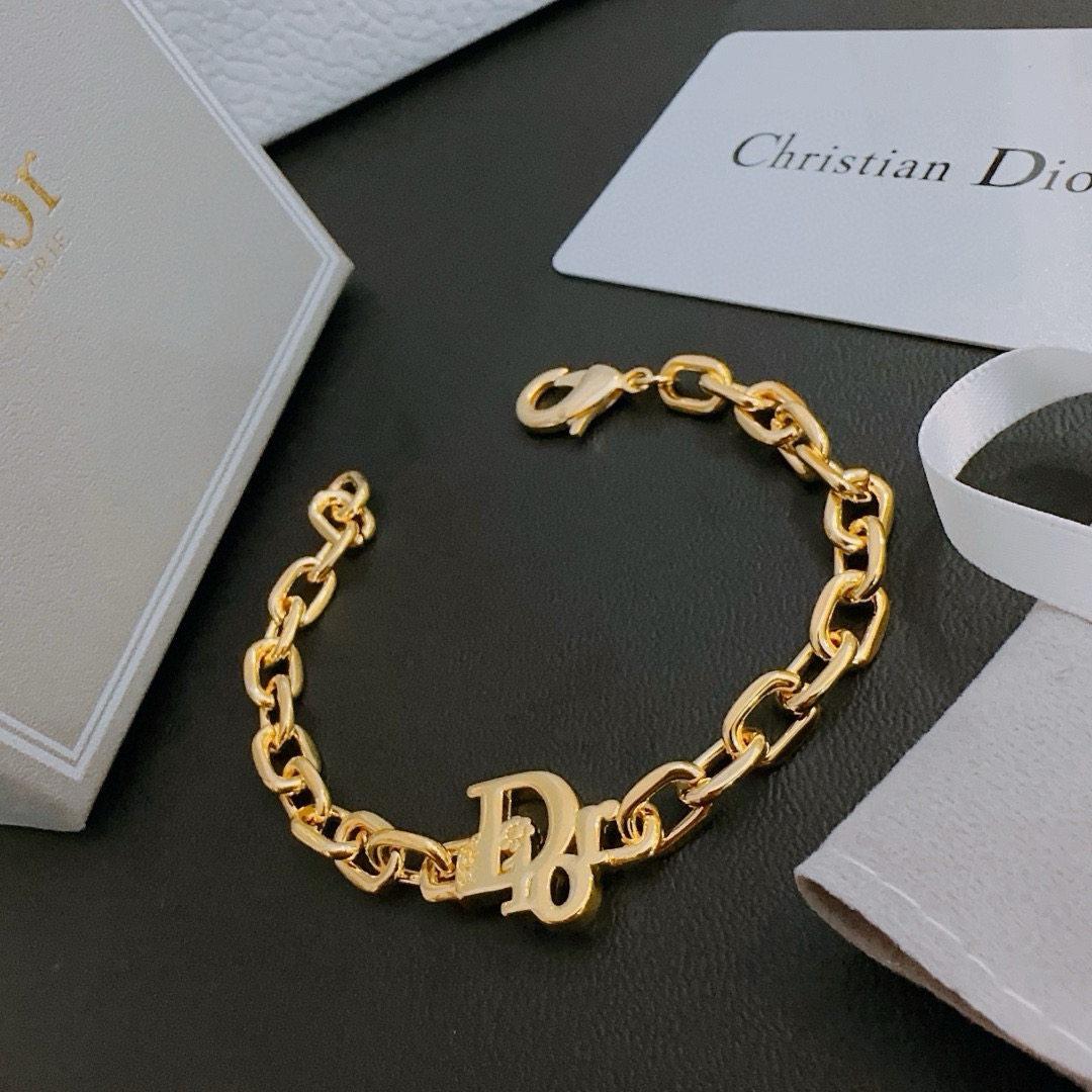 Dior Jewelry Bracelets Rock punk marcasite style retro elements trend Joker - PONI