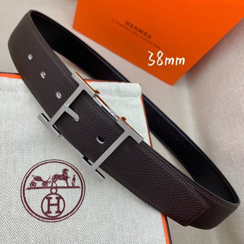 Hermes H Belt Buckle Reversible Black For Women, Women Belt #12 - Image 6