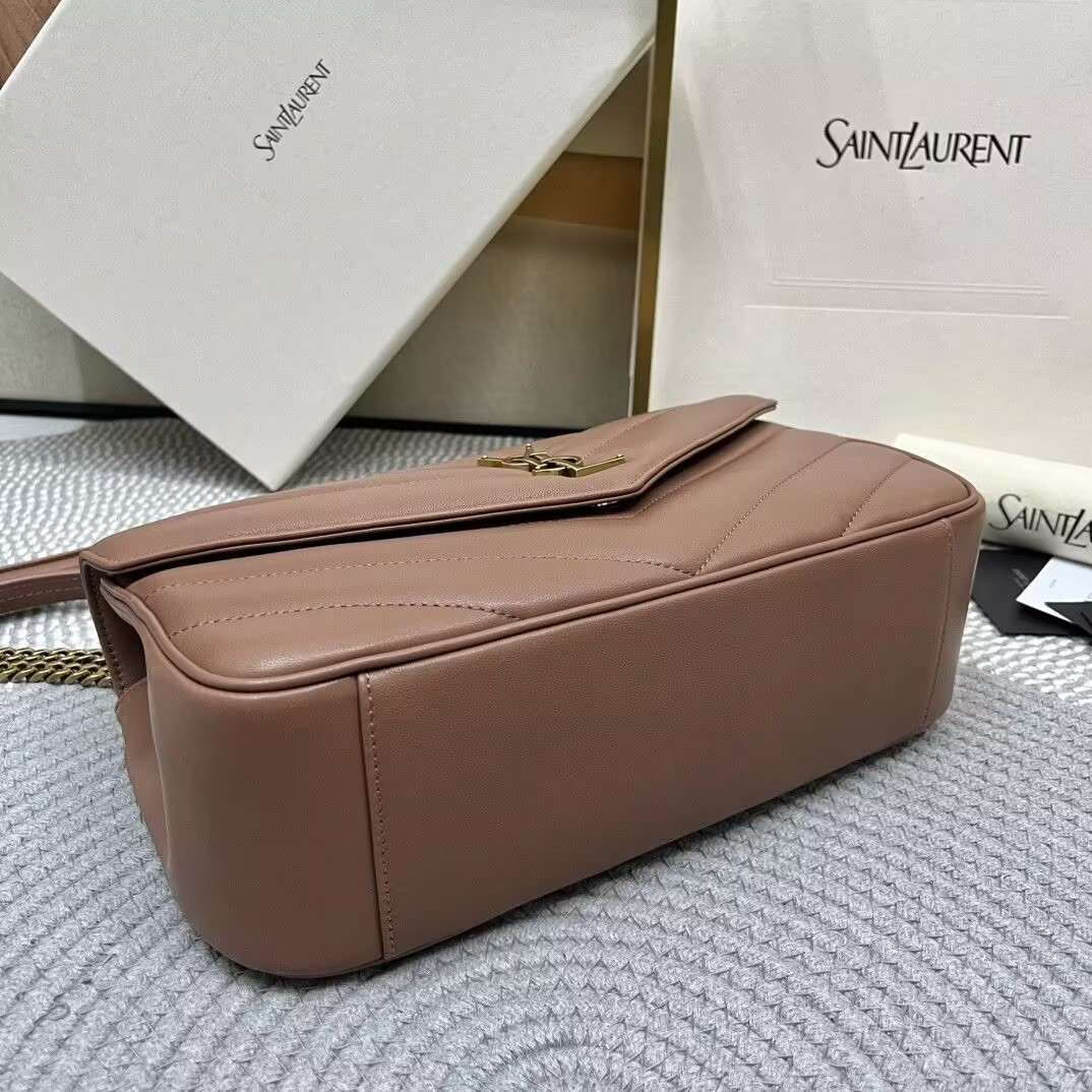 YSL LOULOU medium in MATELASS lambskin 29x17x8cm #3 - Image 6