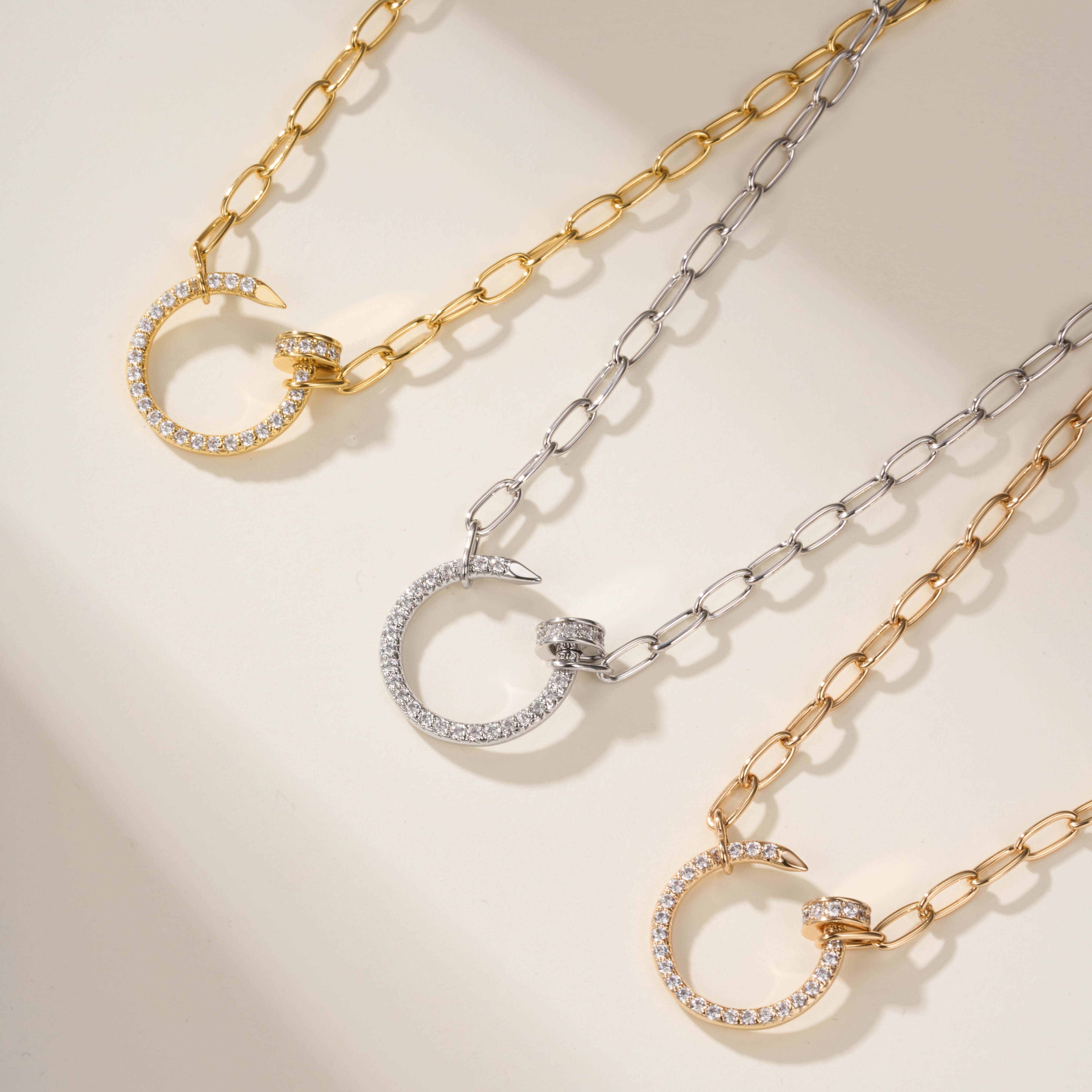 Cartier Juste un Clou Diamond Pendant Necklace - SUPER-MIRROR