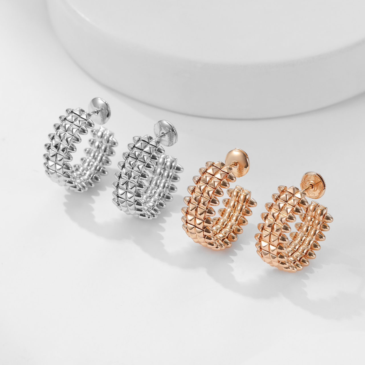 Cartier Clash de Cartier Hoop Diamondless Earrings. - SUPER-MIRROR