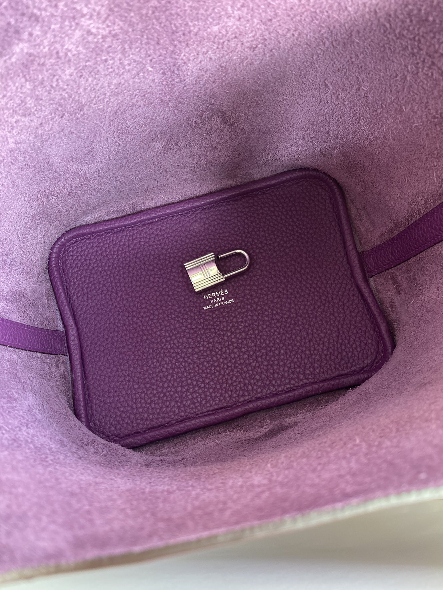 Hermès Picotin Lock 18 Anemone Clemence Palladium Hardware - Image 5