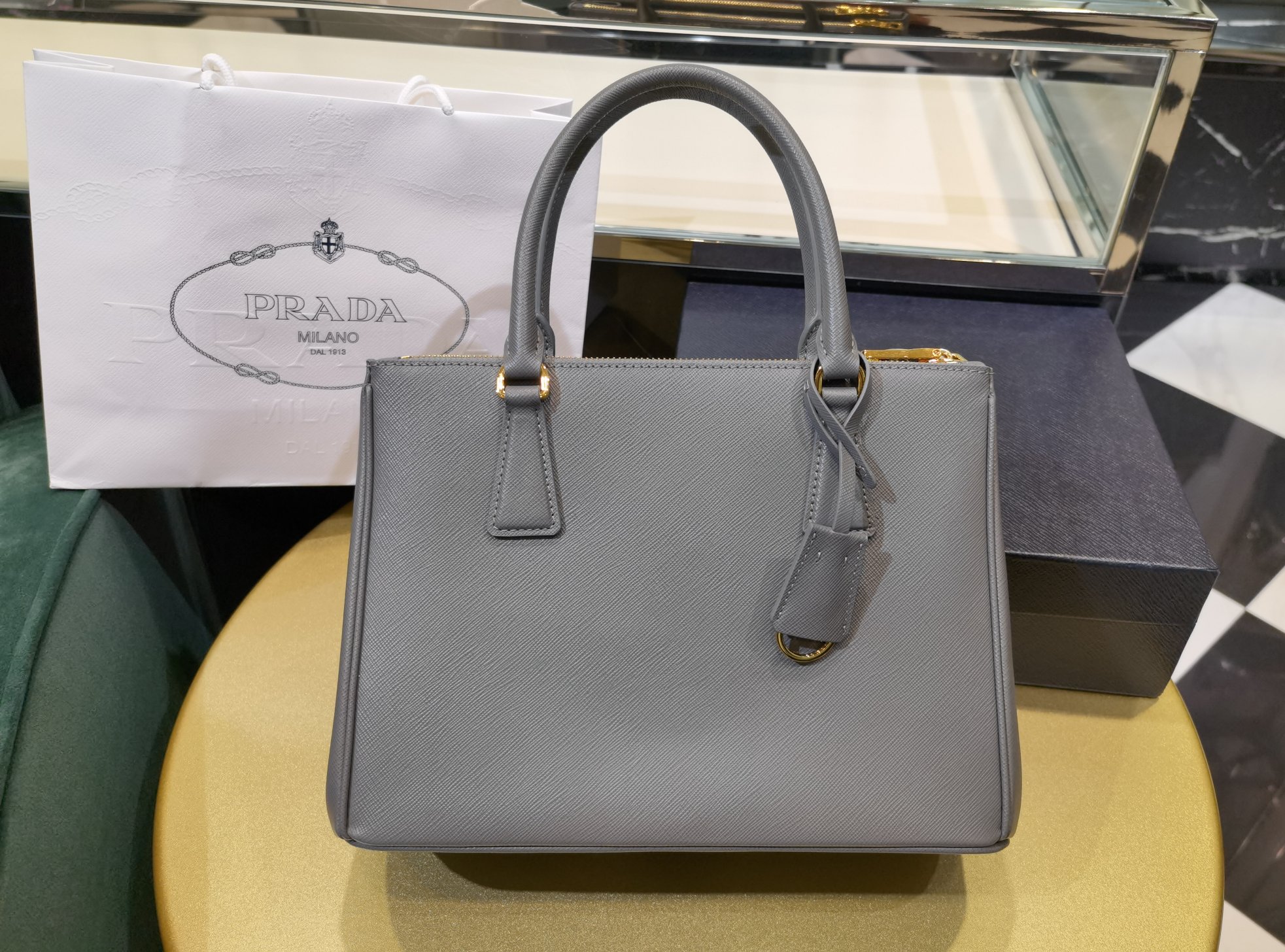 Prada Galleria 1BA863 medium leather bag 2 - Image 2