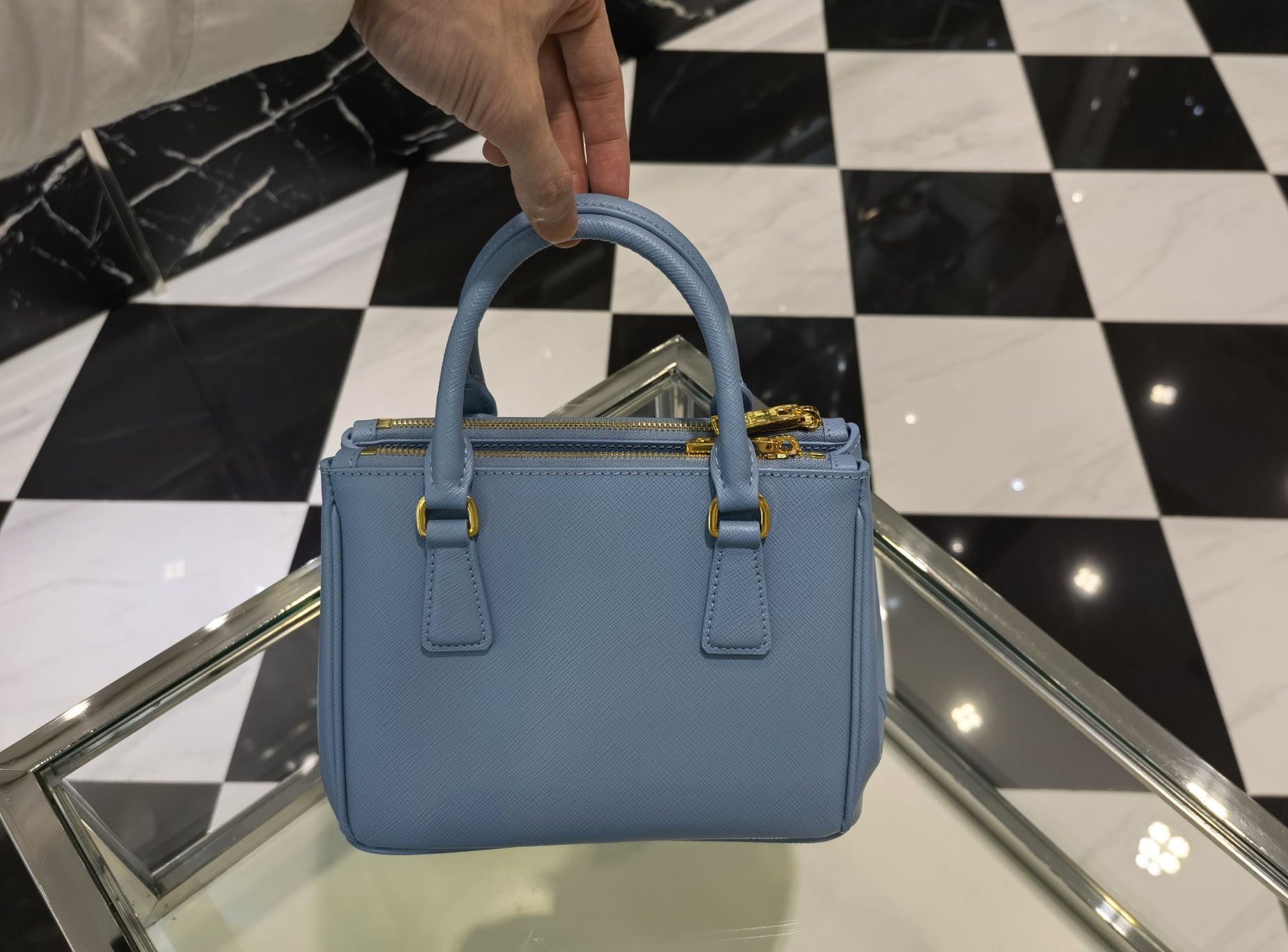 Prada Galleria 1BA906 Saffiano leather mini-bag 4 - Image 4