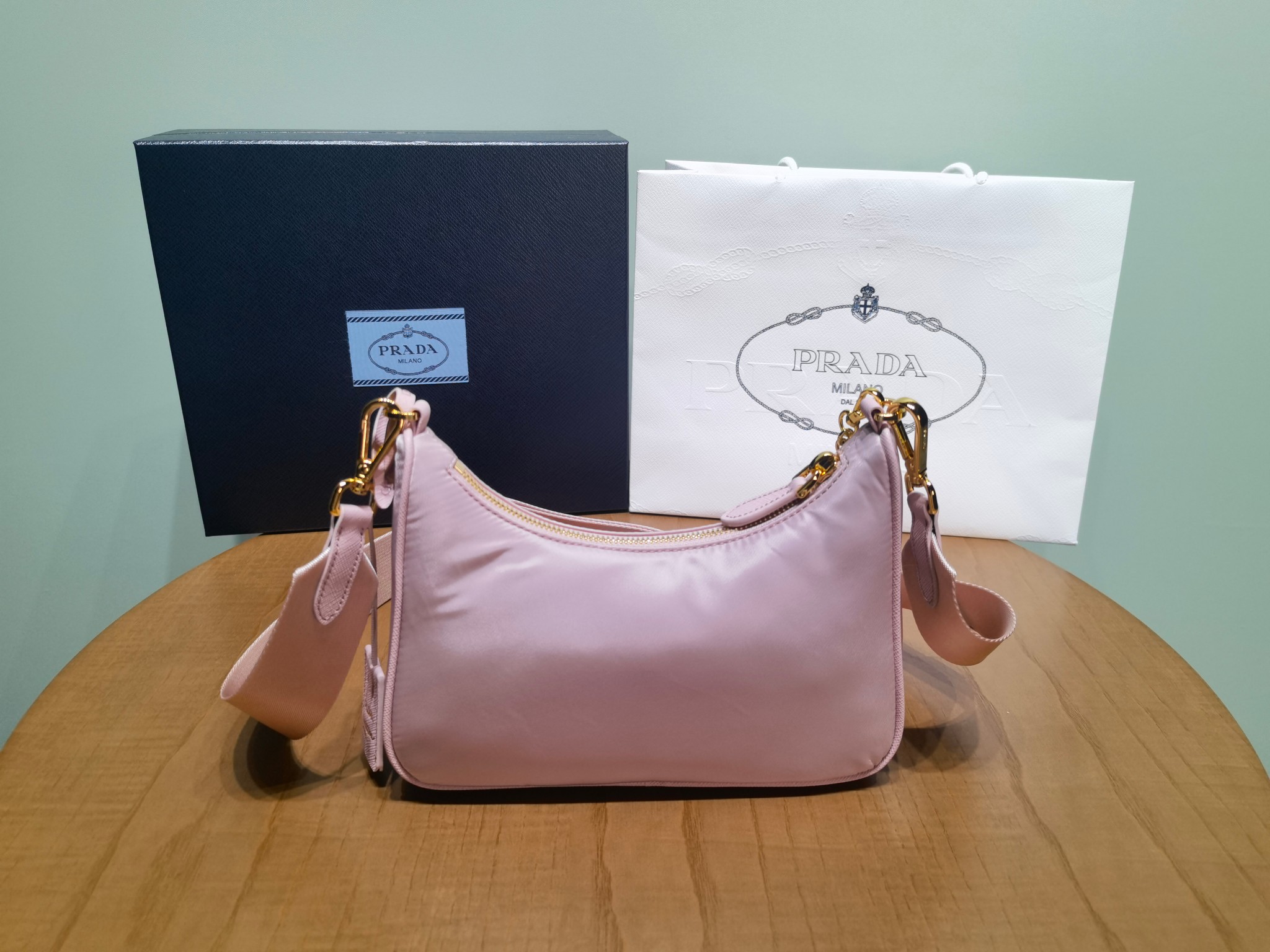 Prada Re-Edition 1BH204 2005 Re-Nylon bag 3 - Image 3