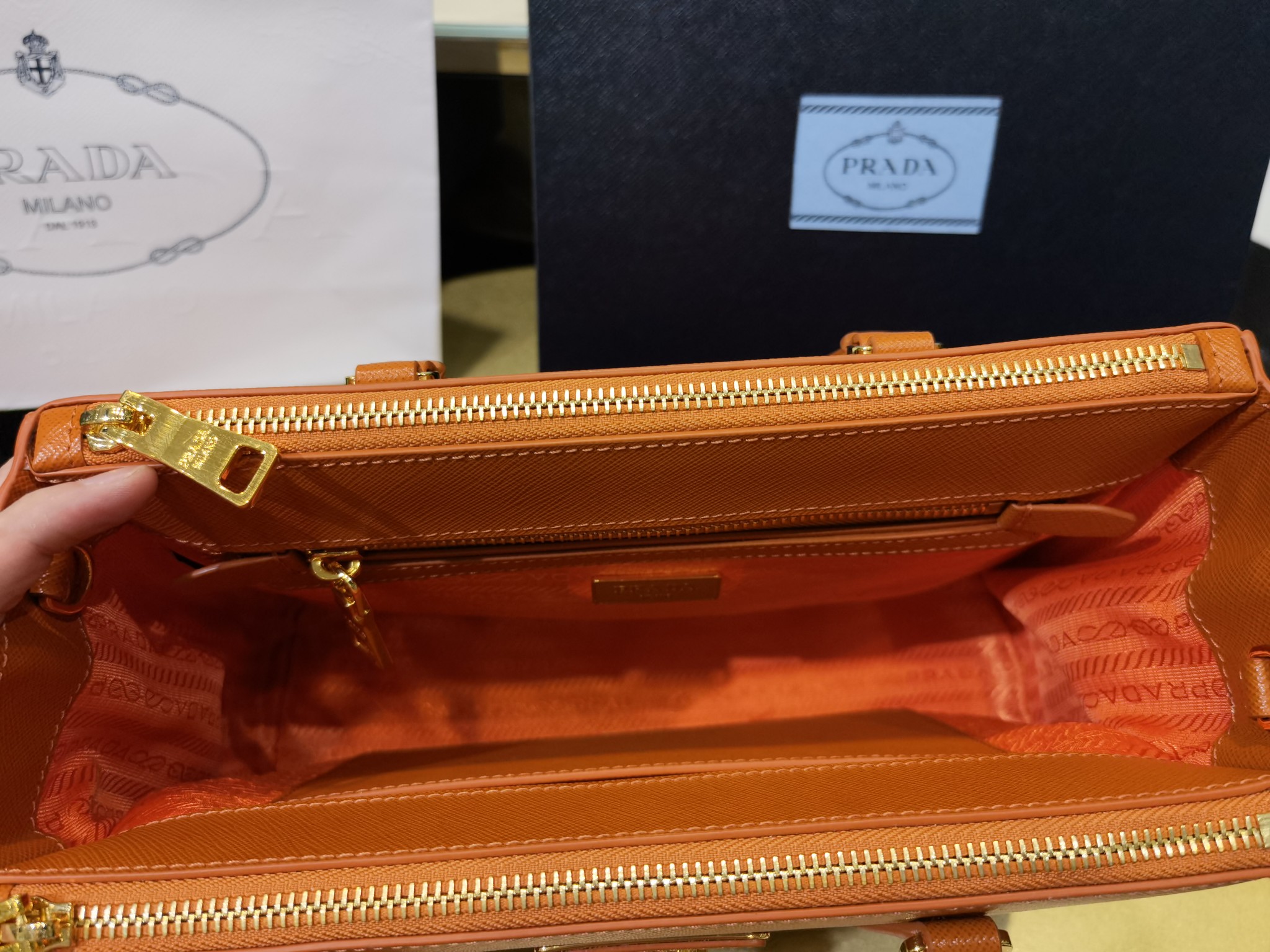 Prada Galleria 1BA863 medium leather bag 3 - Image 3