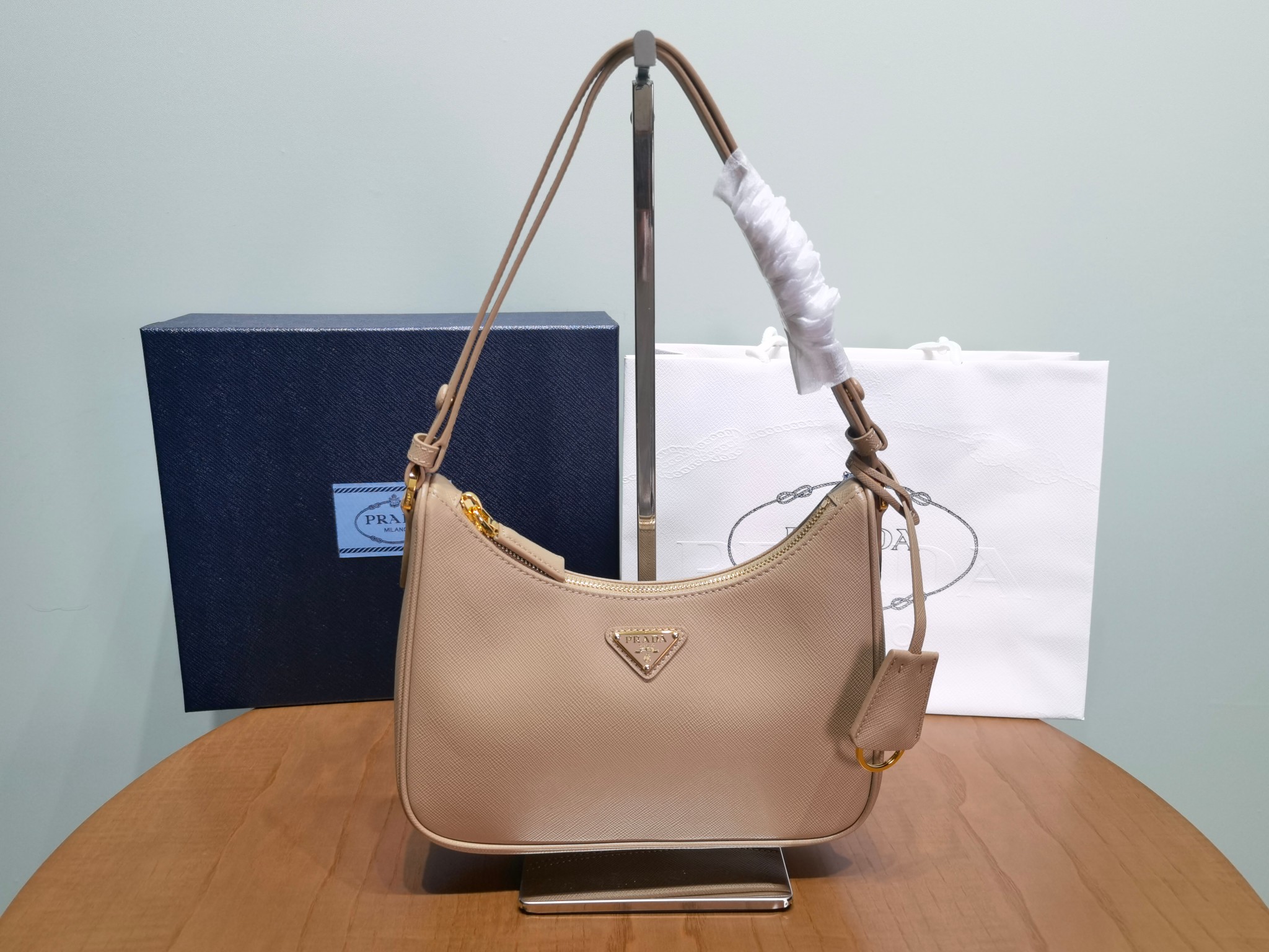 Prada Re-Edition 1BC204 Saffiano leather mini-bag 3