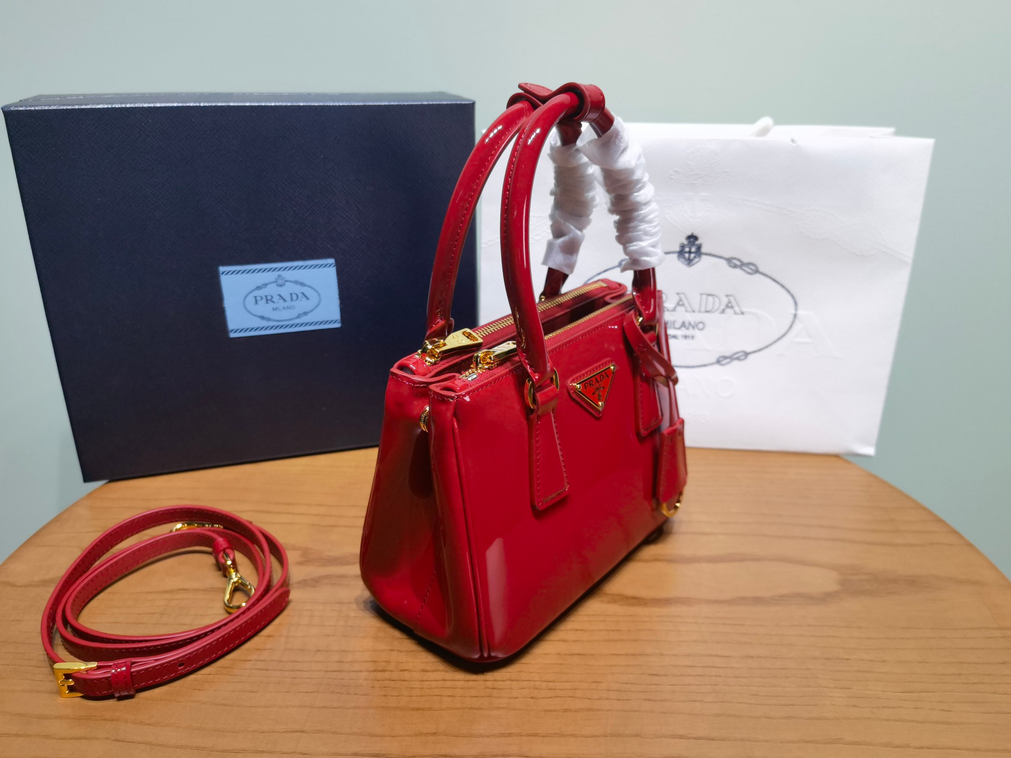 Prada Galleria 1BA906 Saffiano leather mini-bag 2 - Image 3